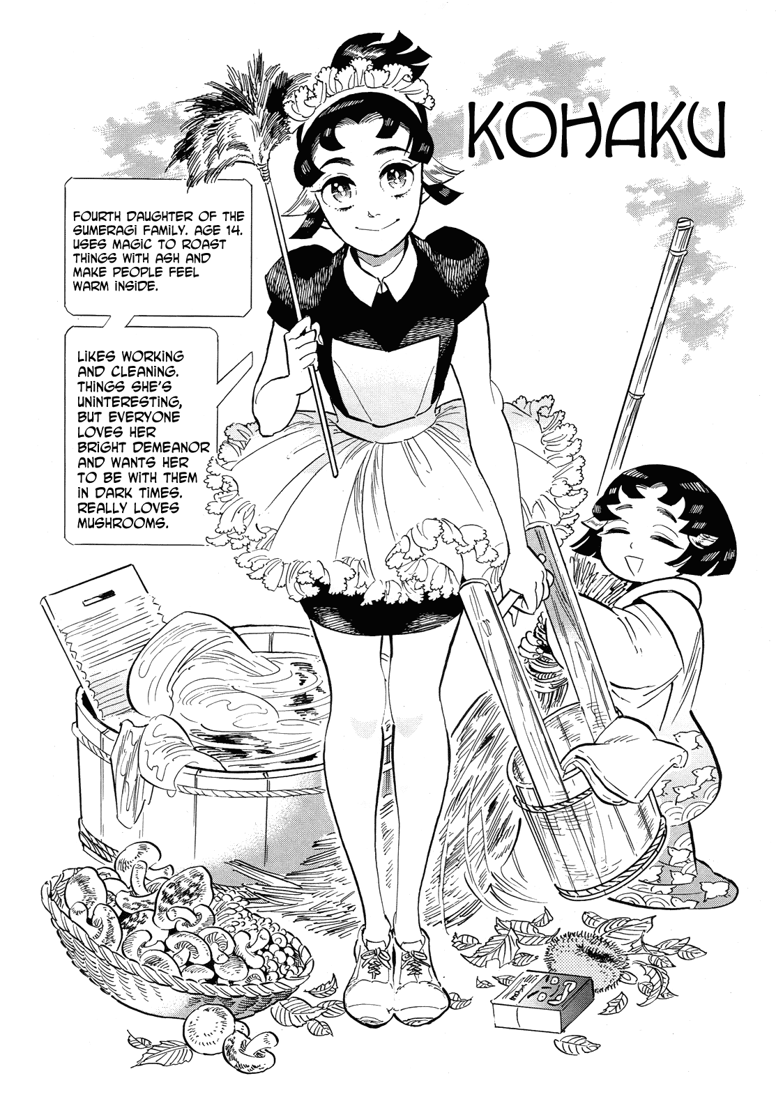 Ran to Haiiro no Sekai Chapter 41 page 14 - Chapter 41: Everyone In Haimachi, Moving Forward With A Smile