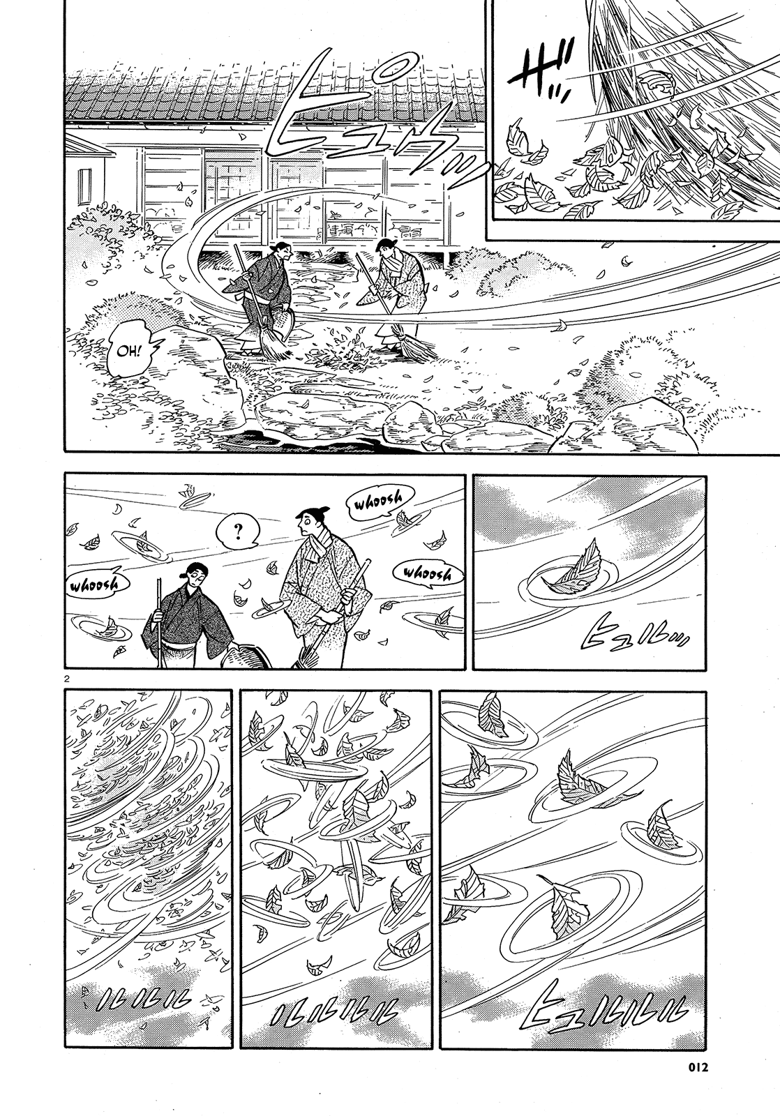 Ran to Haiiro no Sekai Chapter 42 page 2 - Chapter 42: New Year's Cleaning in Haimachi