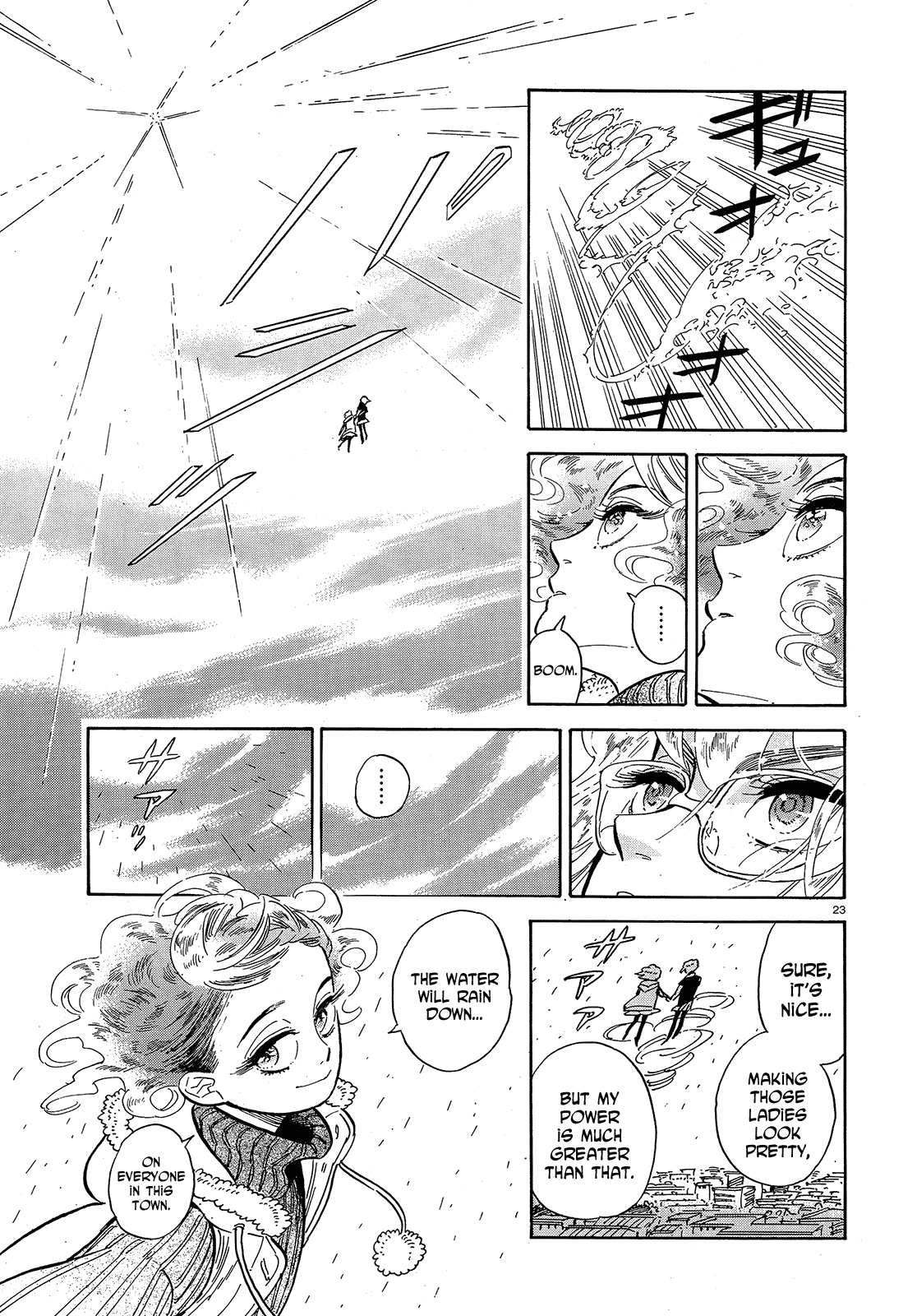 Ran to Haiiro no Sekai Chapter 42 page 23 - Chapter 42: New Year's Cleaning in Haimachi