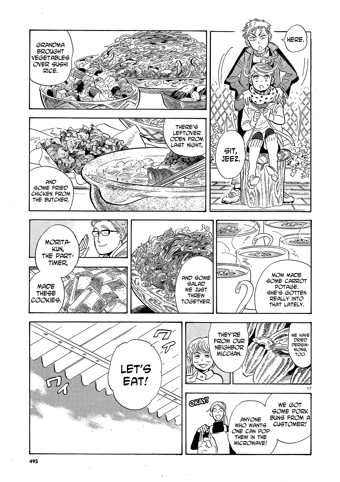 Ran to Haiiro no Sekai Chapter 44 page 17 - Chapter 44: A goodbye present for you as we pass on the road to spring (Part 001)