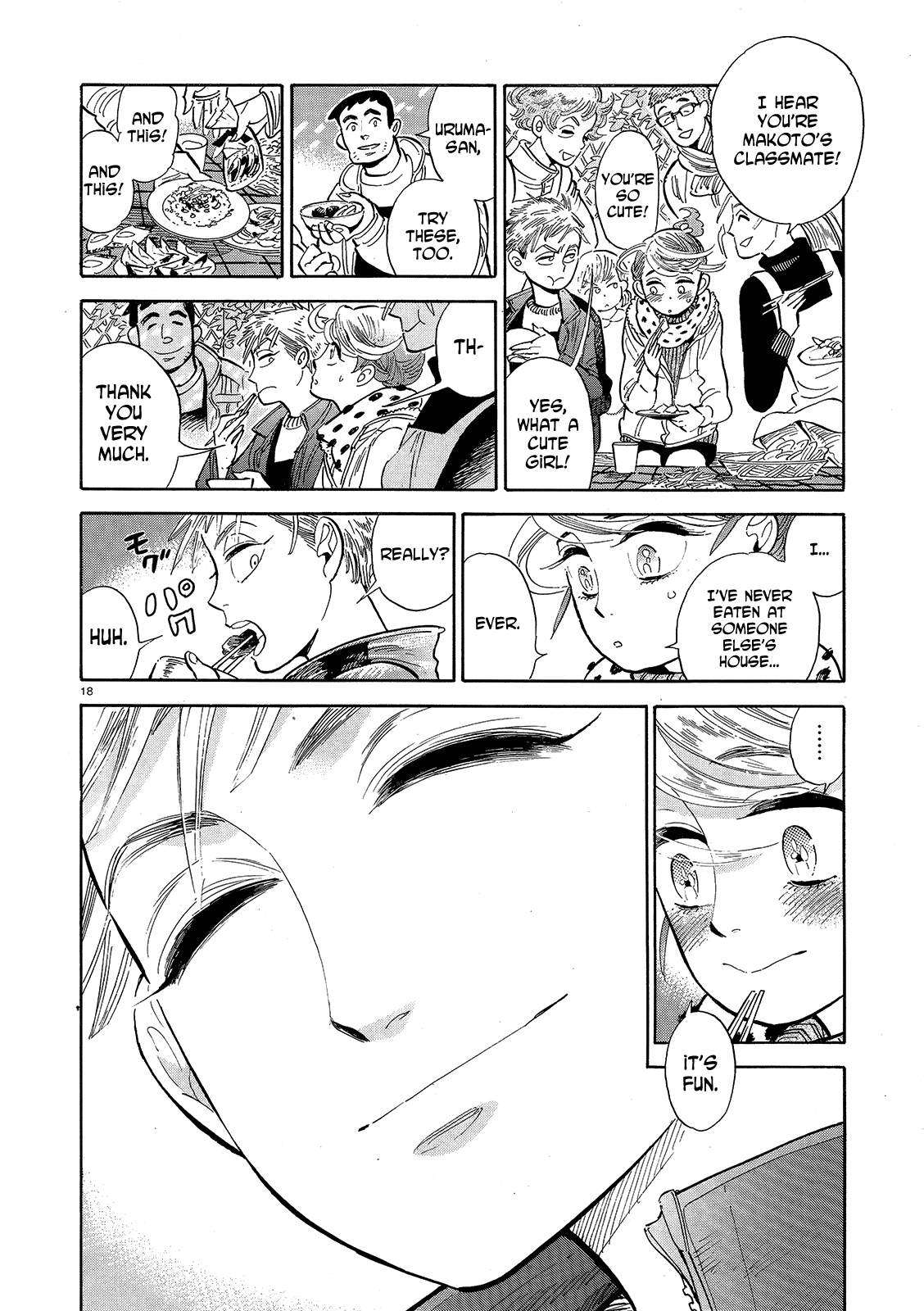 Ran to Haiiro no Sekai Chapter 44 page 18 - Chapter 44: A goodbye present for you as we pass on the road to spring (Part 001)