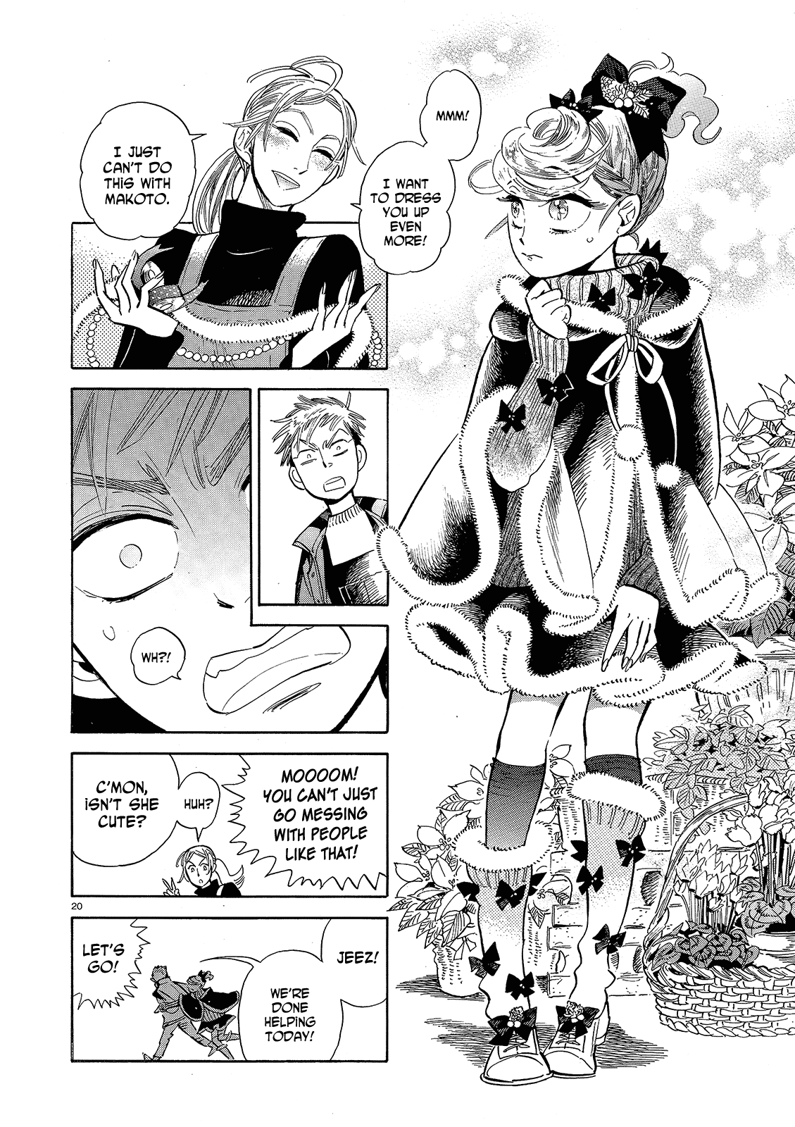 Ran to Haiiro no Sekai Chapter 44 page 20 - Chapter 44: A goodbye present for you as we pass on the road to spring (Part 001)