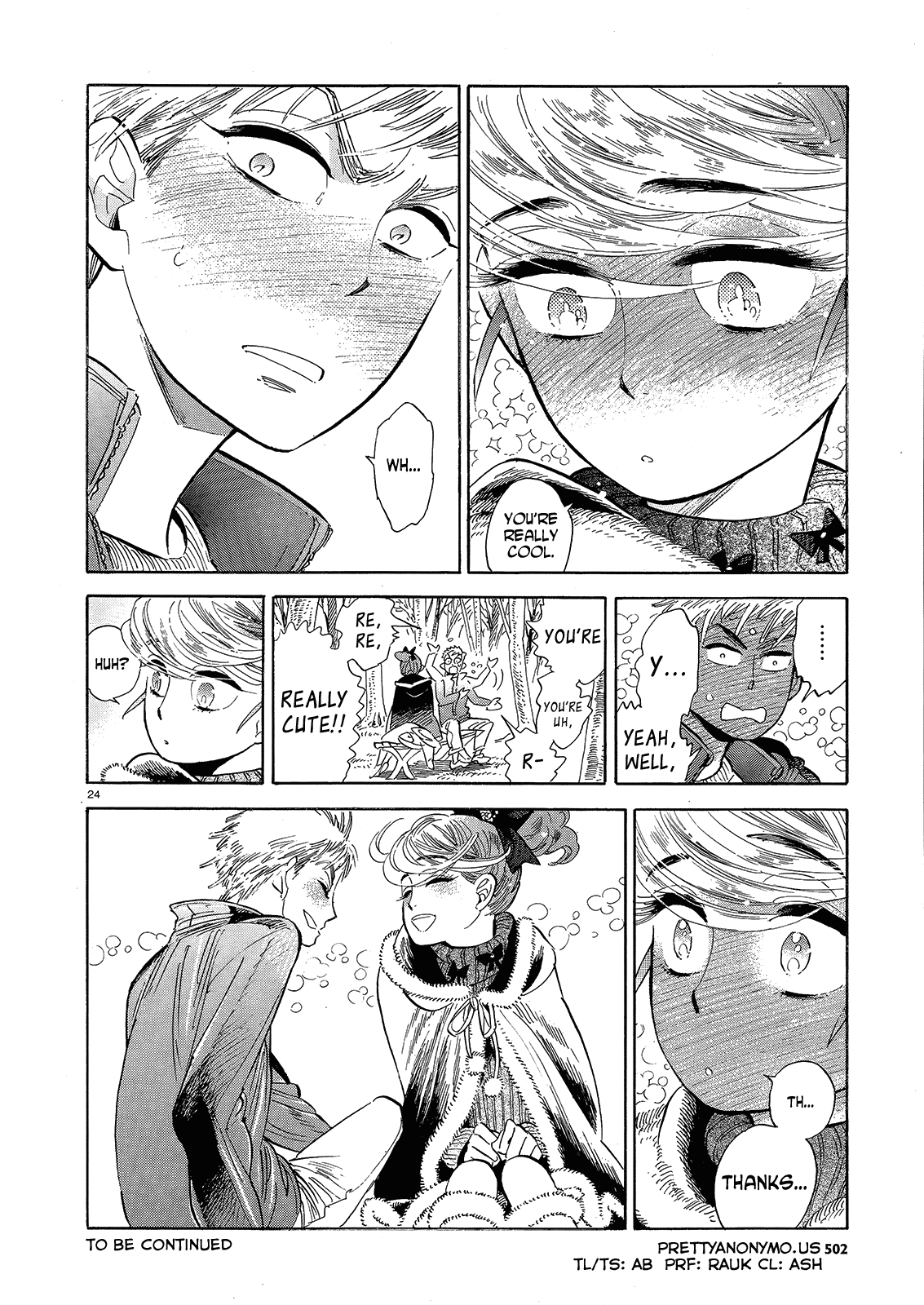 Ran to Haiiro no Sekai Chapter 44 page 24 - Chapter 44: A goodbye present for you as we pass on the road to spring (Part 001)