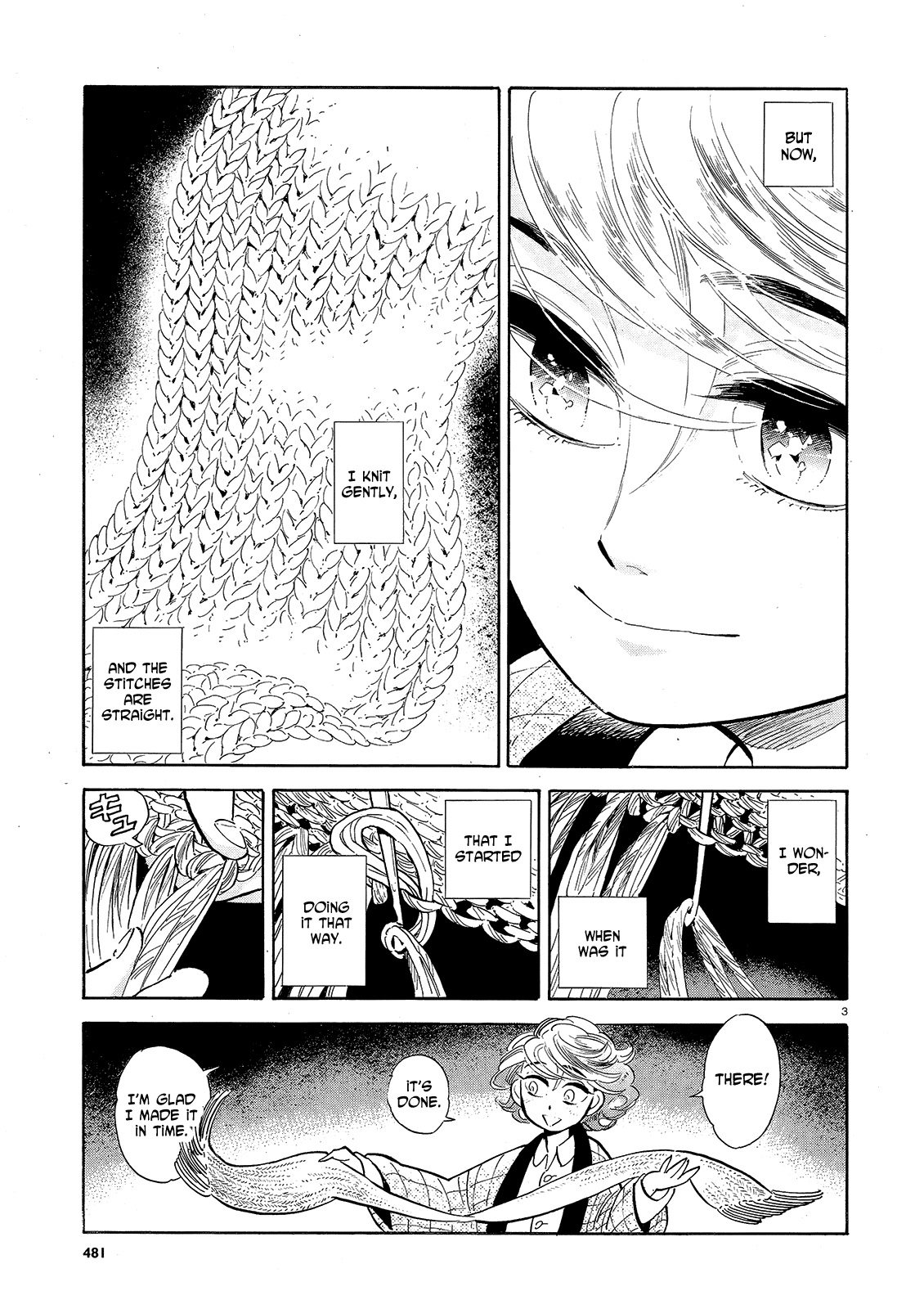 Ran to Haiiro no Sekai Chapter 44 page 3 - Chapter 44: A goodbye present for you as we pass on the road to spring (Part 001)
