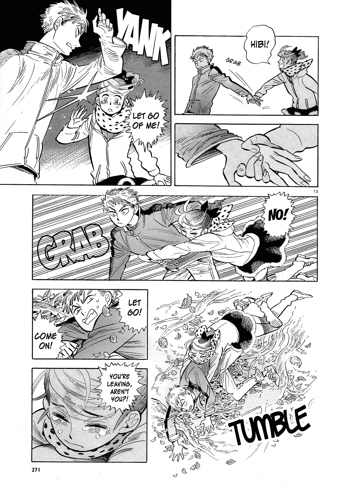 Ran to Haiiro no Sekai Chapter 45 page 13 - Chapter 45: A goodbye present for you as we pass on the road to spring (Part 002)
