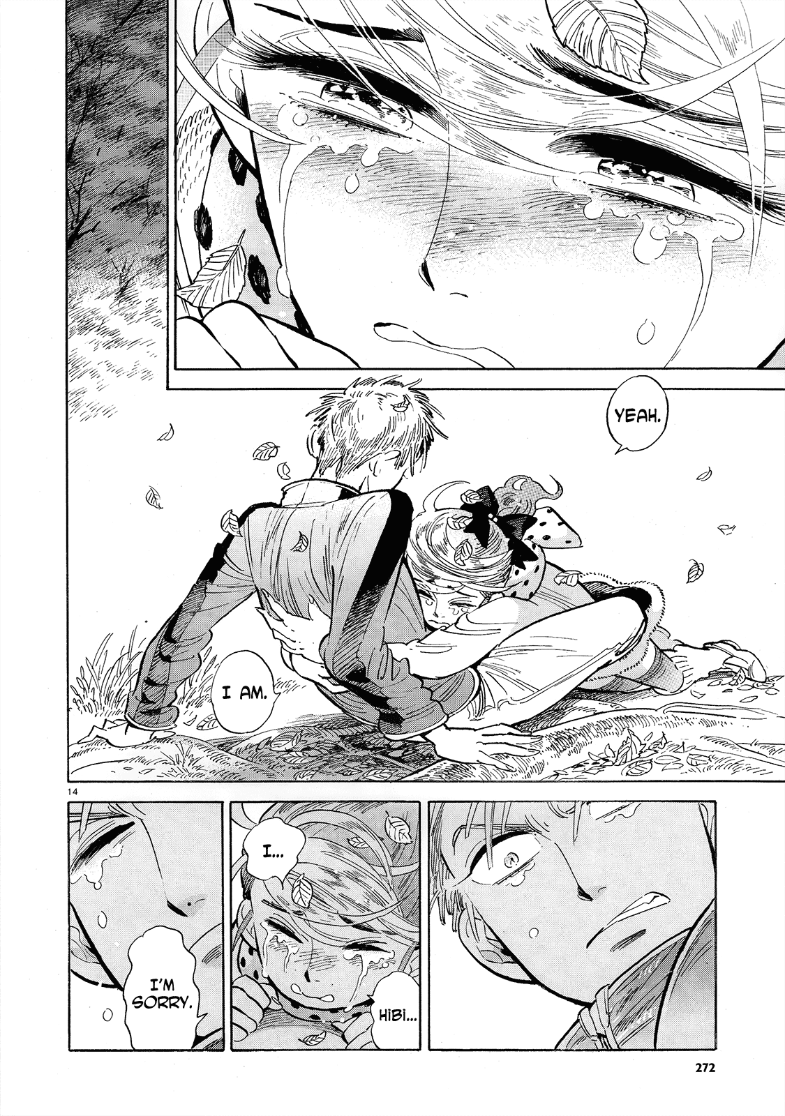 Ran to Haiiro no Sekai Chapter 45 page 14 - Chapter 45: A goodbye present for you as we pass on the road to spring (Part 002)