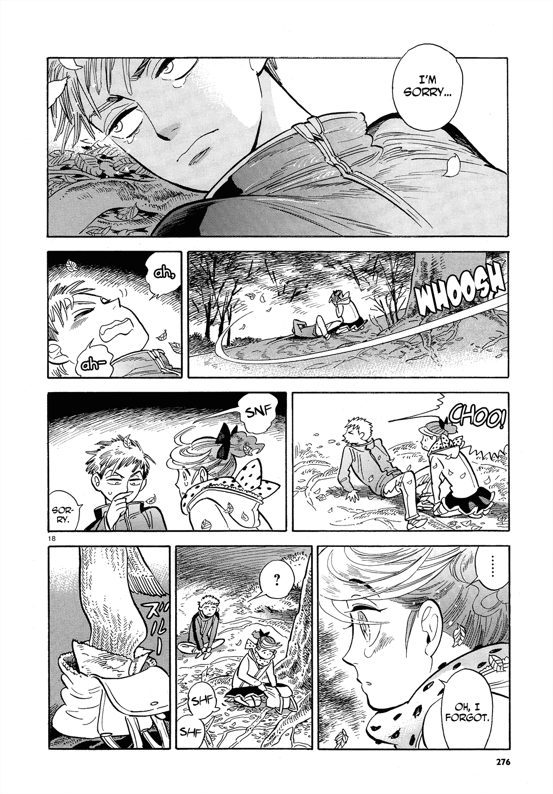 Ran to Haiiro no Sekai Chapter 45 page 18 - Chapter 45: A goodbye present for you as we pass on the road to spring (Part 002)
