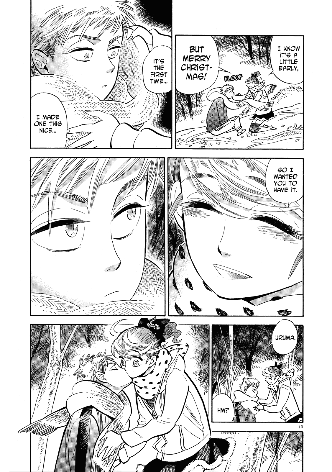 Ran to Haiiro no Sekai Chapter 45 page 19 - Chapter 45: A goodbye present for you as we pass on the road to spring (Part 002)