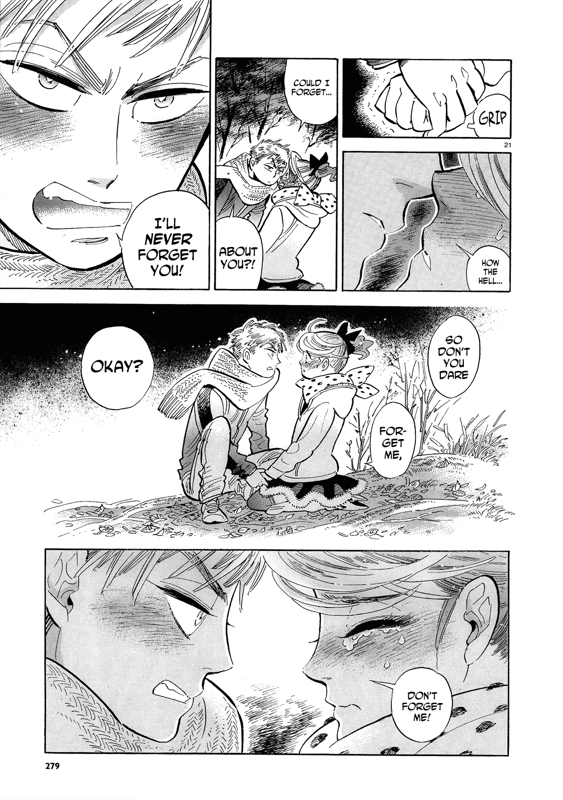 Ran to Haiiro no Sekai Chapter 45 page 21 - Chapter 45: A goodbye present for you as we pass on the road to spring (Part 002)
