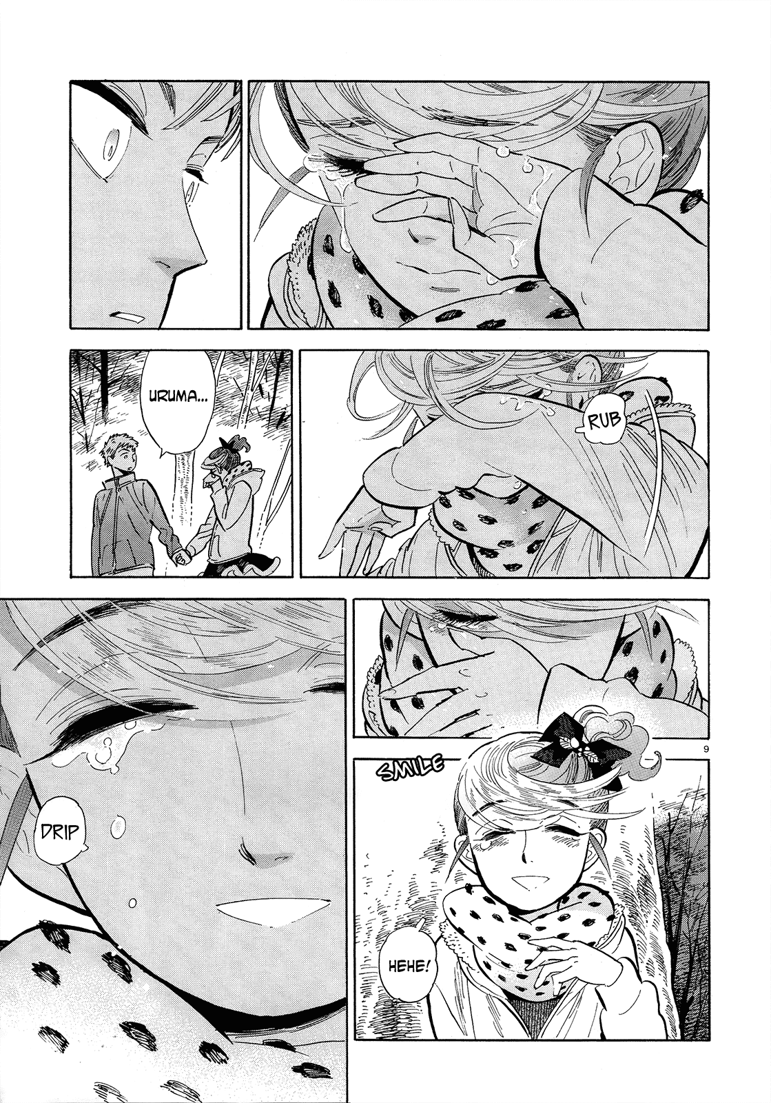Ran to Haiiro no Sekai Chapter 45 page 9 - Chapter 45: A goodbye present for you as we pass on the road to spring (Part 002)