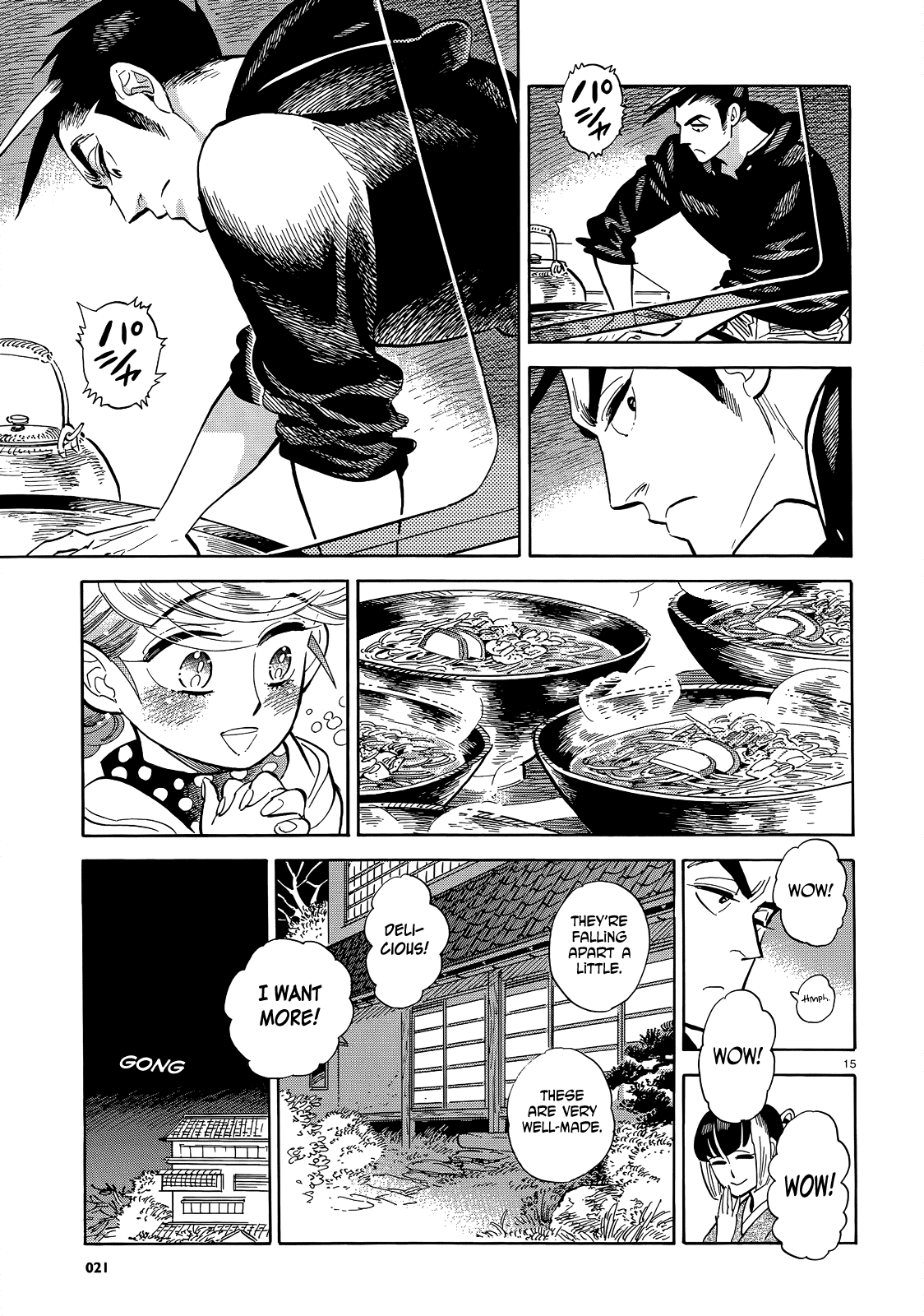 Ran to Haiiro no Sekai Chapter 46 page 15 - Chapter 46: A goodbye present for you as we pass on the road to spring (Part 003)