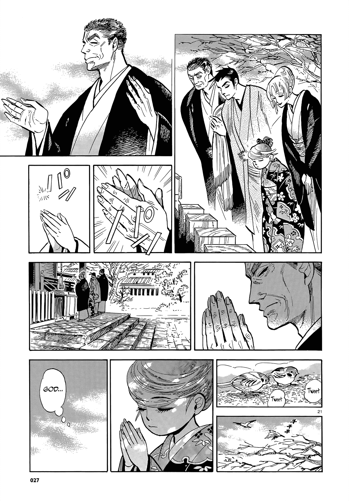 Ran to Haiiro no Sekai Chapter 46 page 21 - Chapter 46: A goodbye present for you as we pass on the road to spring (Part 003)