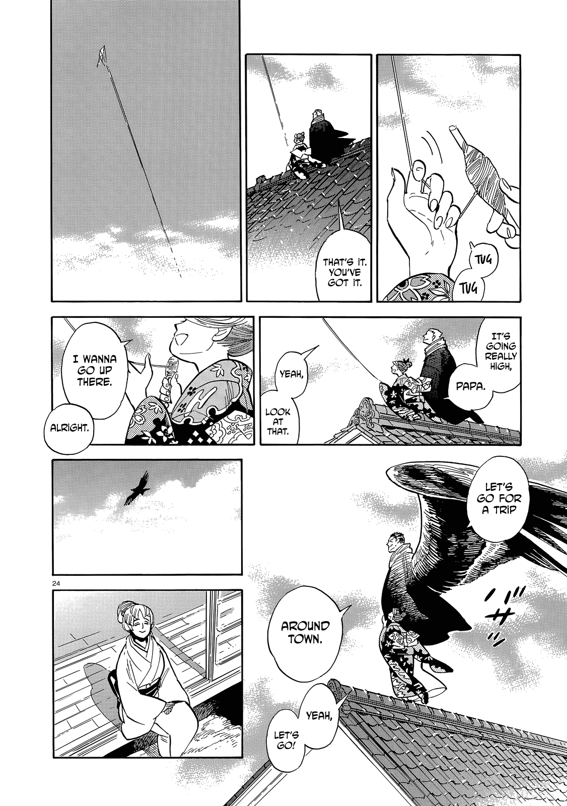 Ran to Haiiro no Sekai Chapter 46 page 24 - Chapter 46: A goodbye present for you as we pass on the road to spring (Part 003)