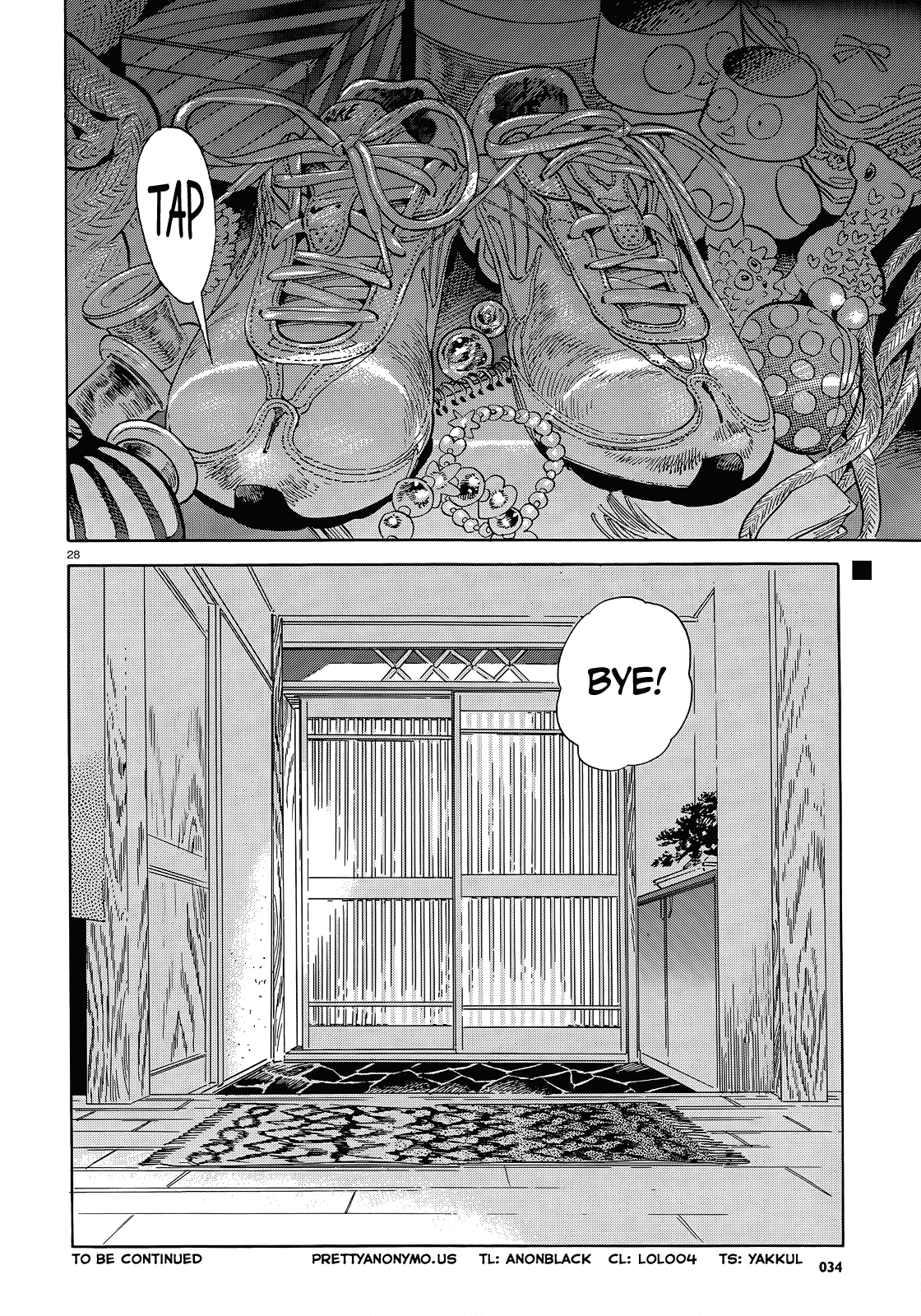 Ran to Haiiro no Sekai Chapter 46 page 28 - Chapter 46: A goodbye present for you as we pass on the road to spring (Part 003)
