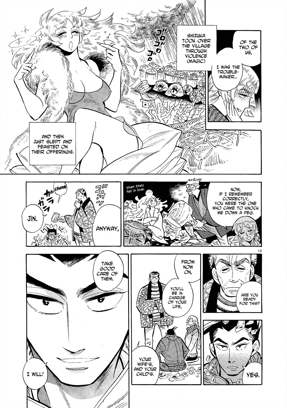 Ran to Haiiro no Sekai Chapter 47 page 15 - Chapter 47: New Leaves