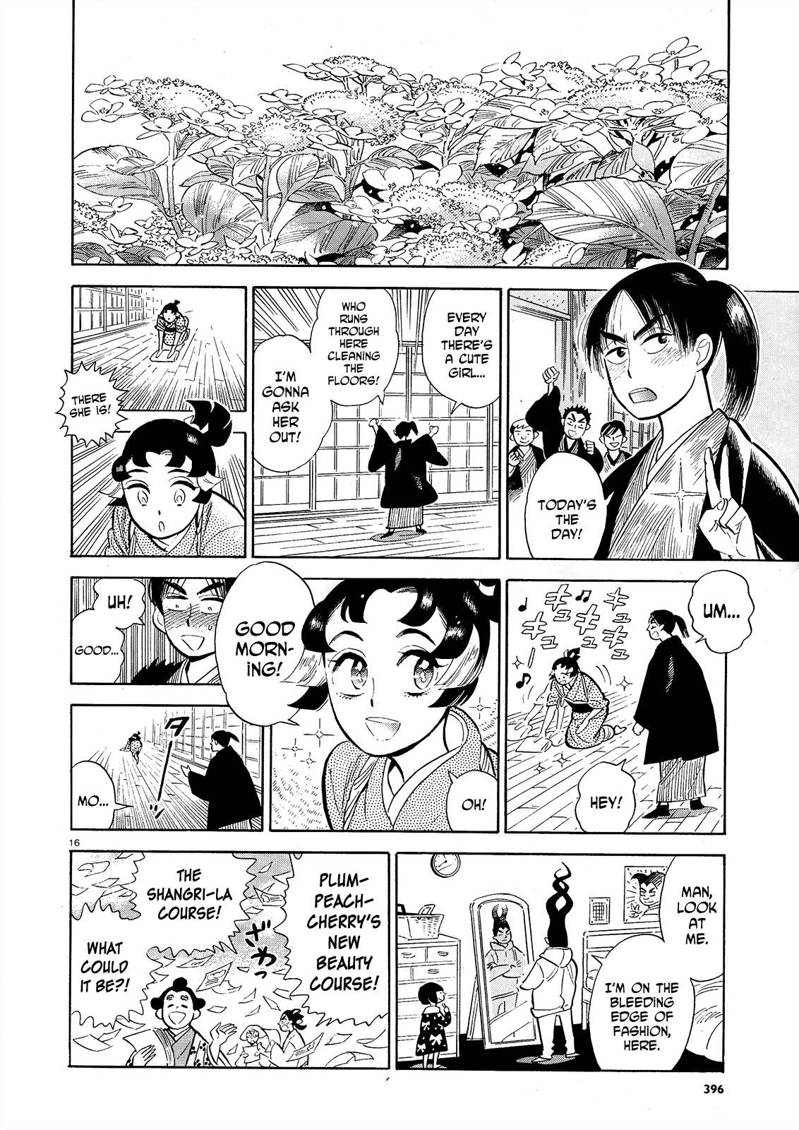 Ran to Haiiro no Sekai Chapter 47 page 16 - Chapter 47: New Leaves