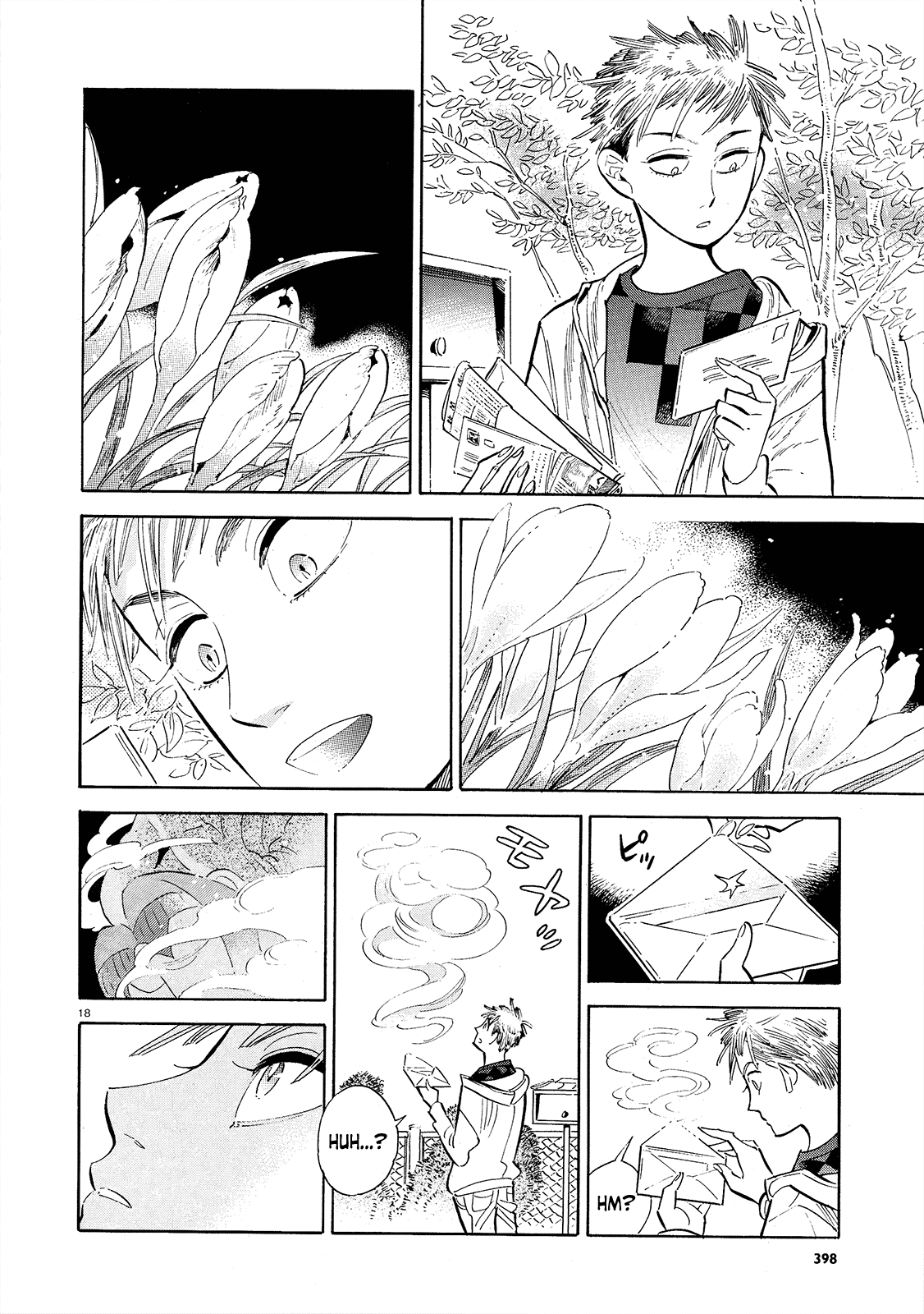 Ran to Haiiro no Sekai Chapter 47 page 18 - Chapter 47: New Leaves