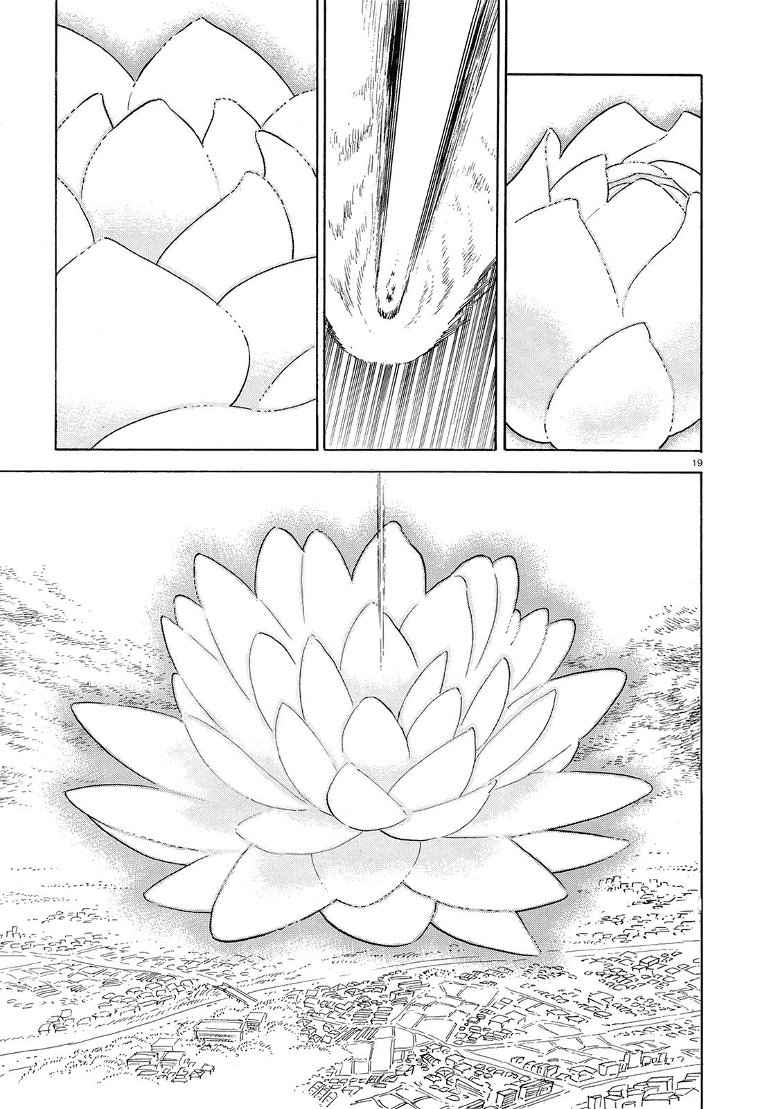 Ran to Haiiro no Sekai Chapter 48 page 19 - Chapter 48: Up Into the Clouds [End]