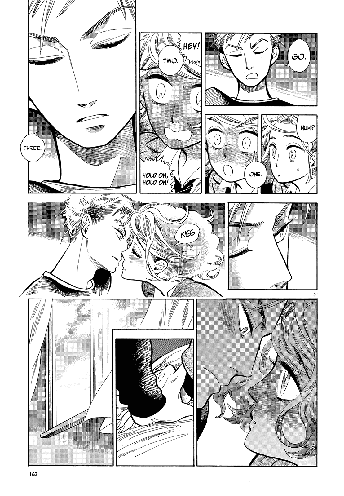 Ran to Haiiro no Sekai Chapter 48 page 21 - Chapter 48: Up Into the Clouds [End]