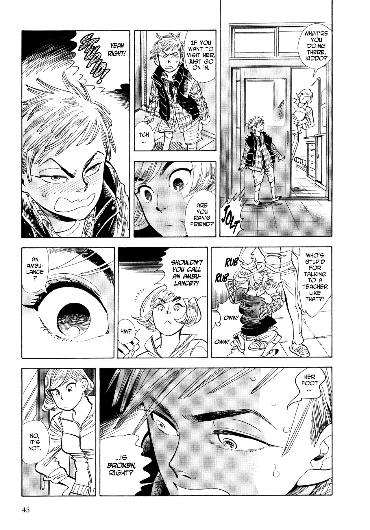Ran to Haiiro no Sekai Chapter 8 page 11 - Chapter 8: Full House