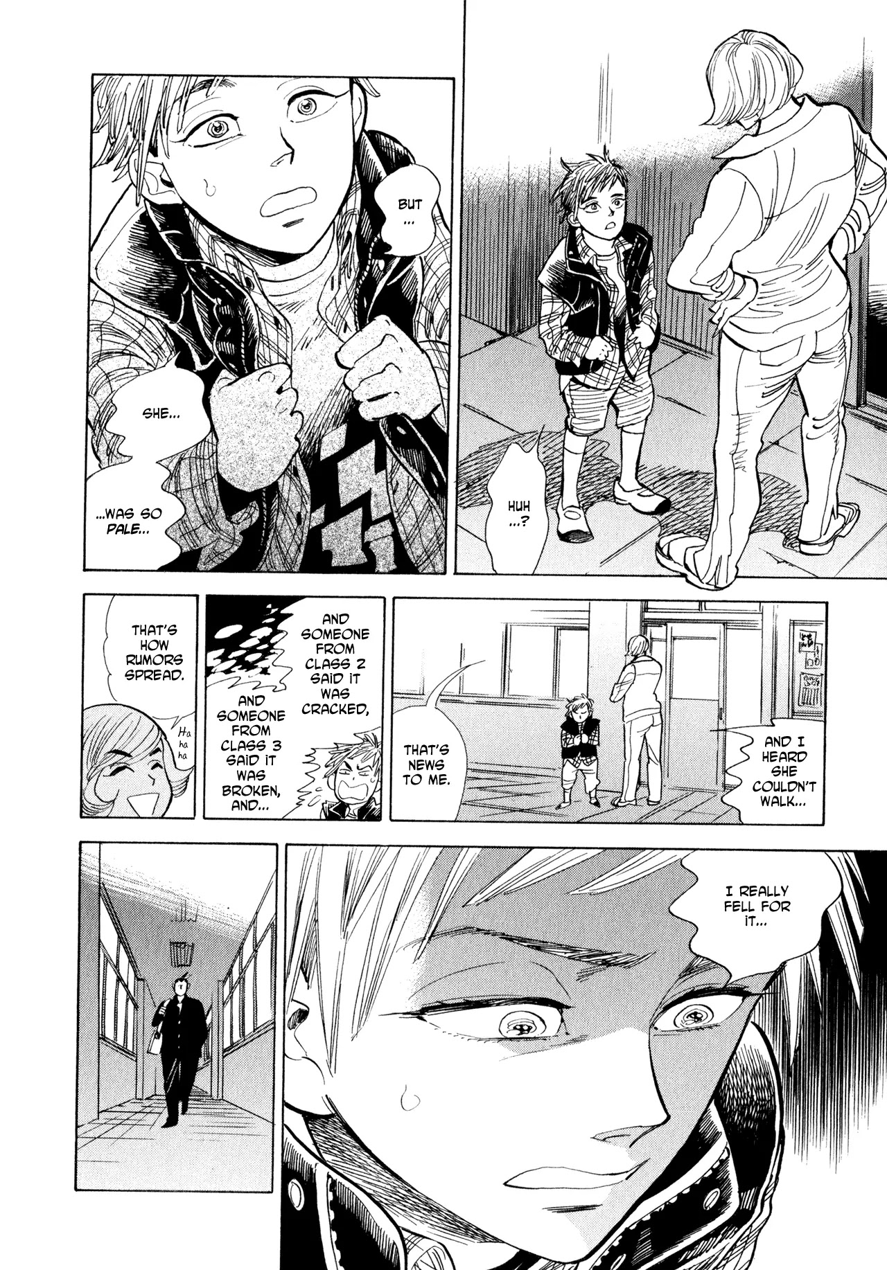 Ran to Haiiro no Sekai Chapter 8 page 12 - Chapter 8: Full House