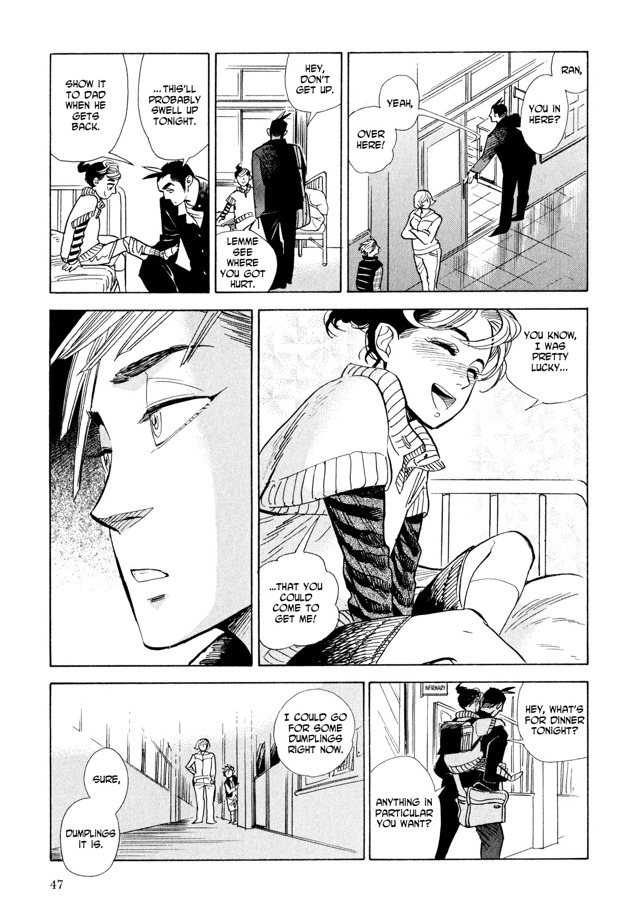 Ran to Haiiro no Sekai Chapter 8 page 13 - Chapter 8: Full House