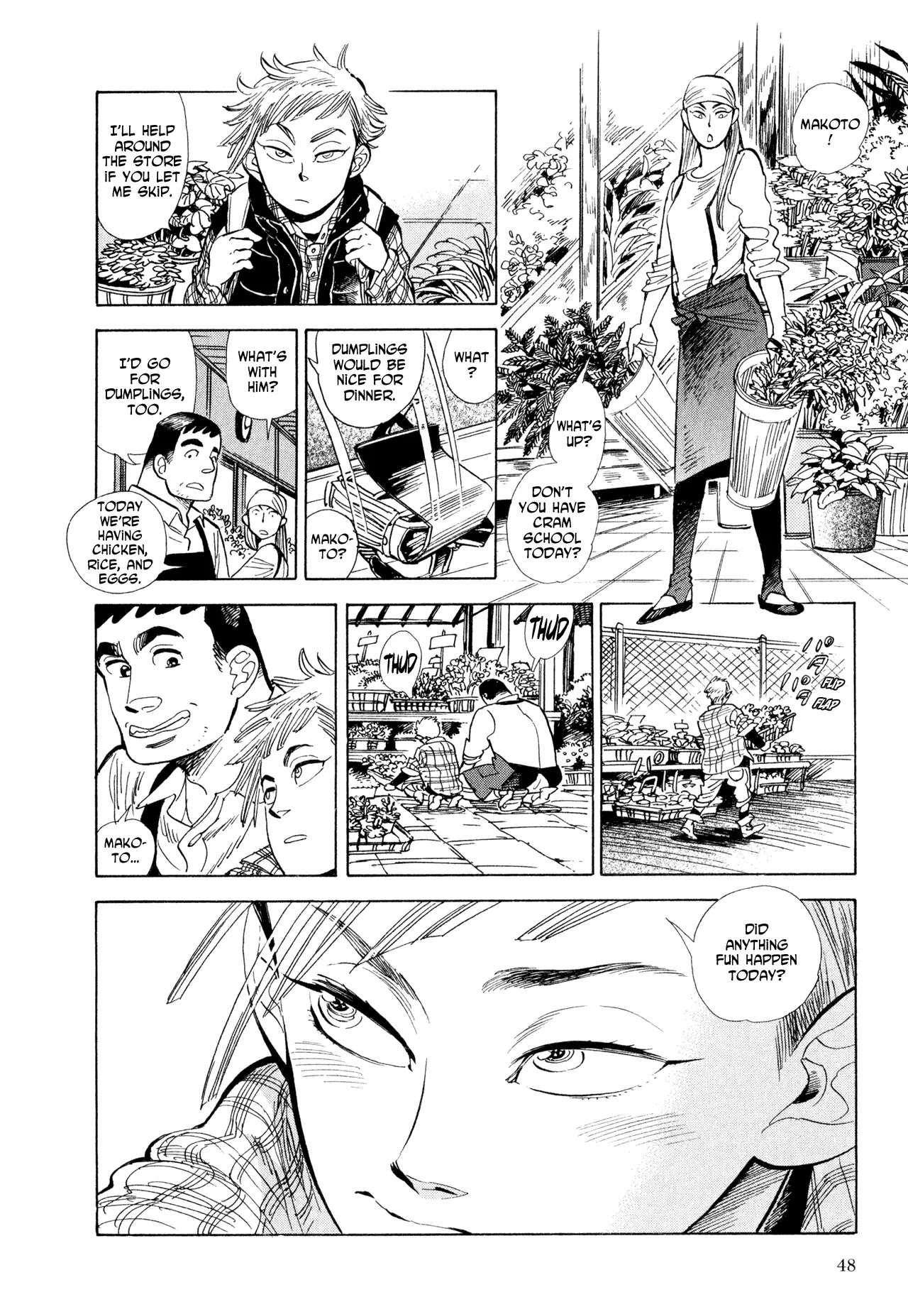 Ran to Haiiro no Sekai Chapter 8 page 14 - Chapter 8: Full House