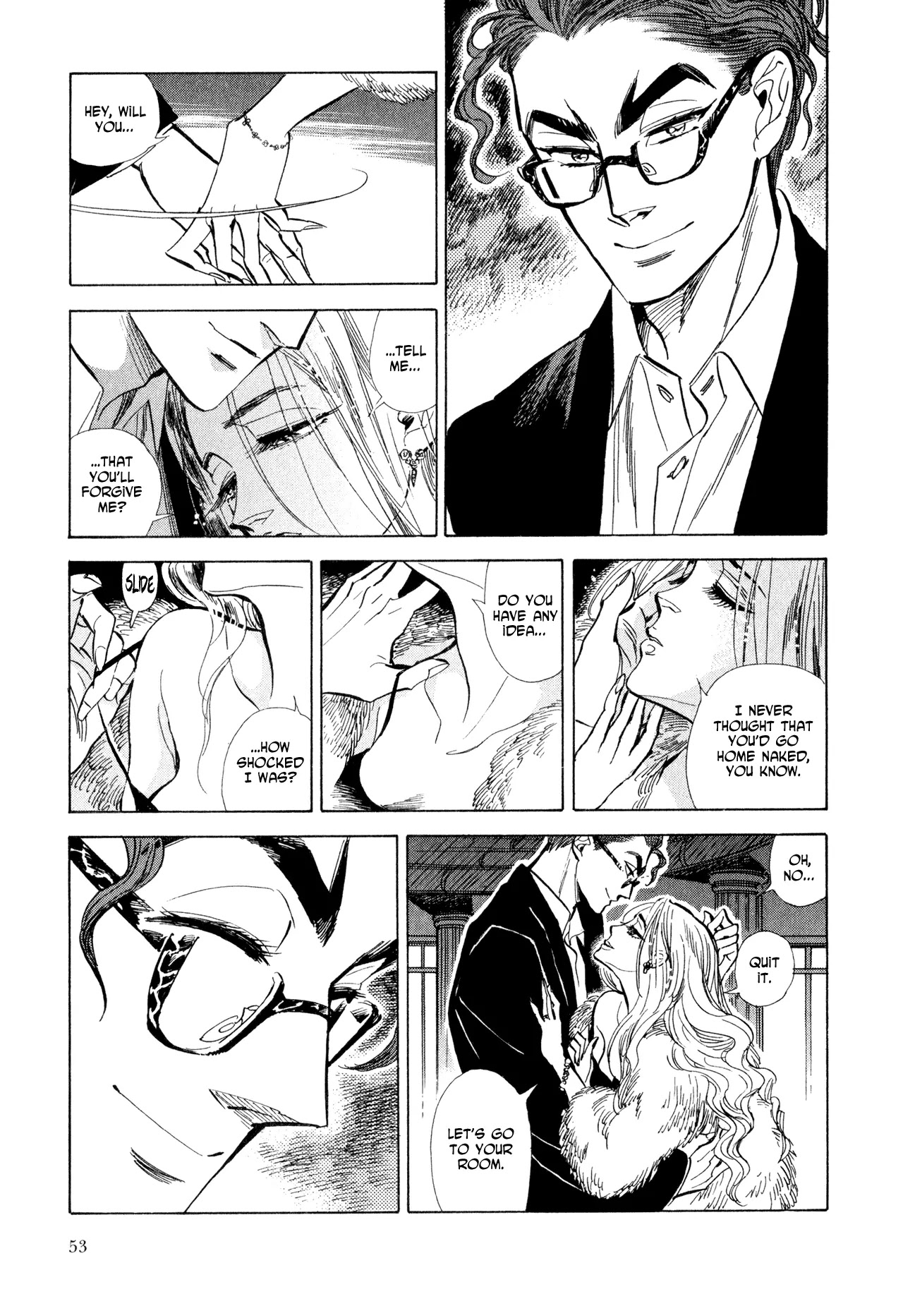 Ran to Haiiro no Sekai Chapter 8 page 19 - Chapter 8: Full House