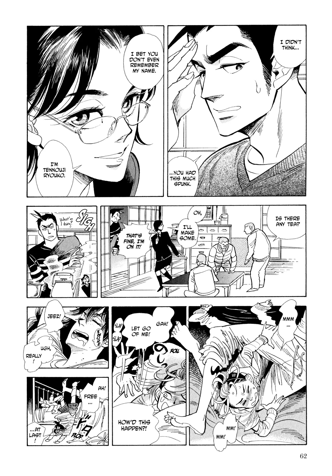 Ran to Haiiro no Sekai Chapter 8 page 28 - Chapter 8: Full House