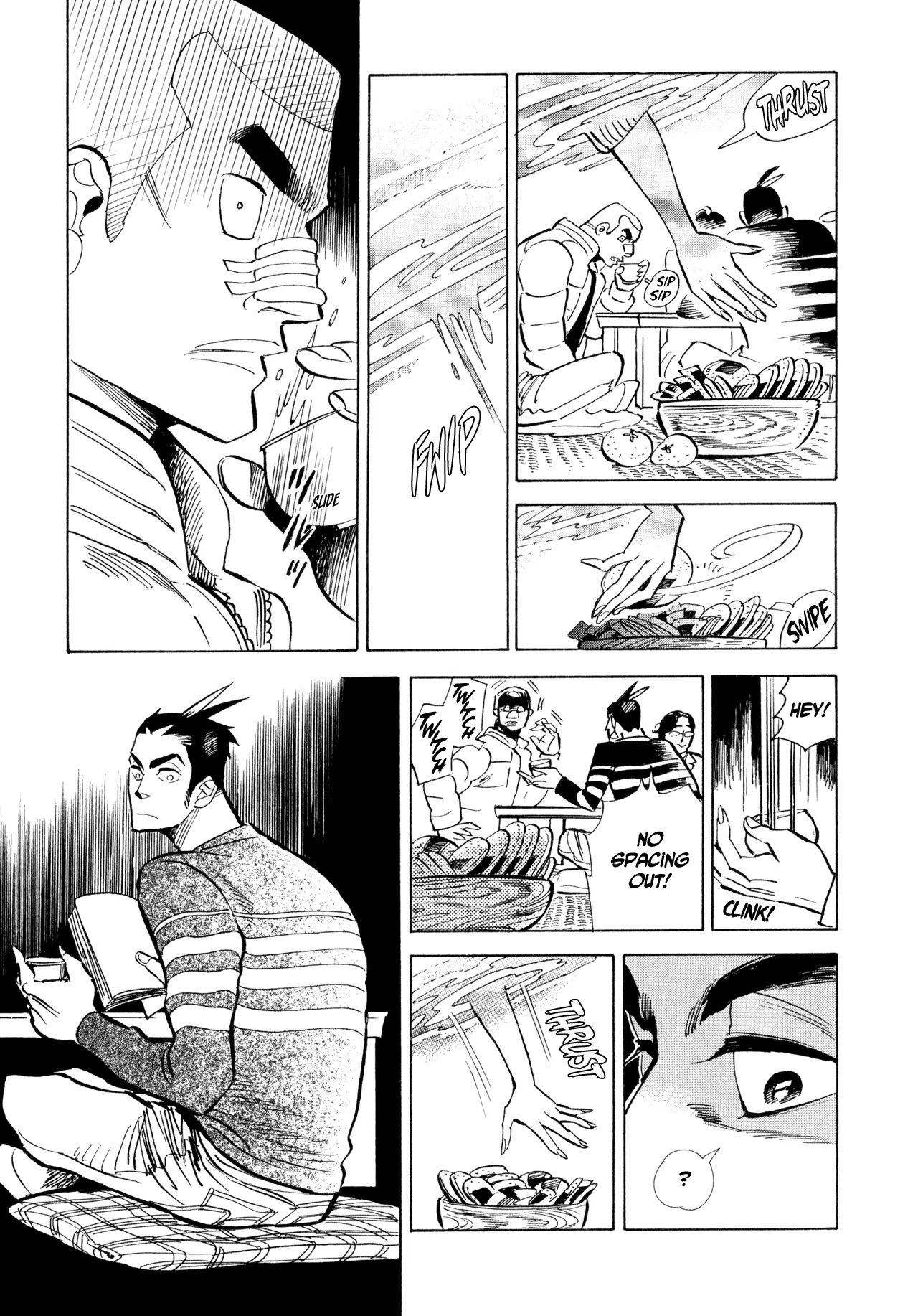 Ran to Haiiro no Sekai Chapter 8 page 37 - Chapter 8: Full House