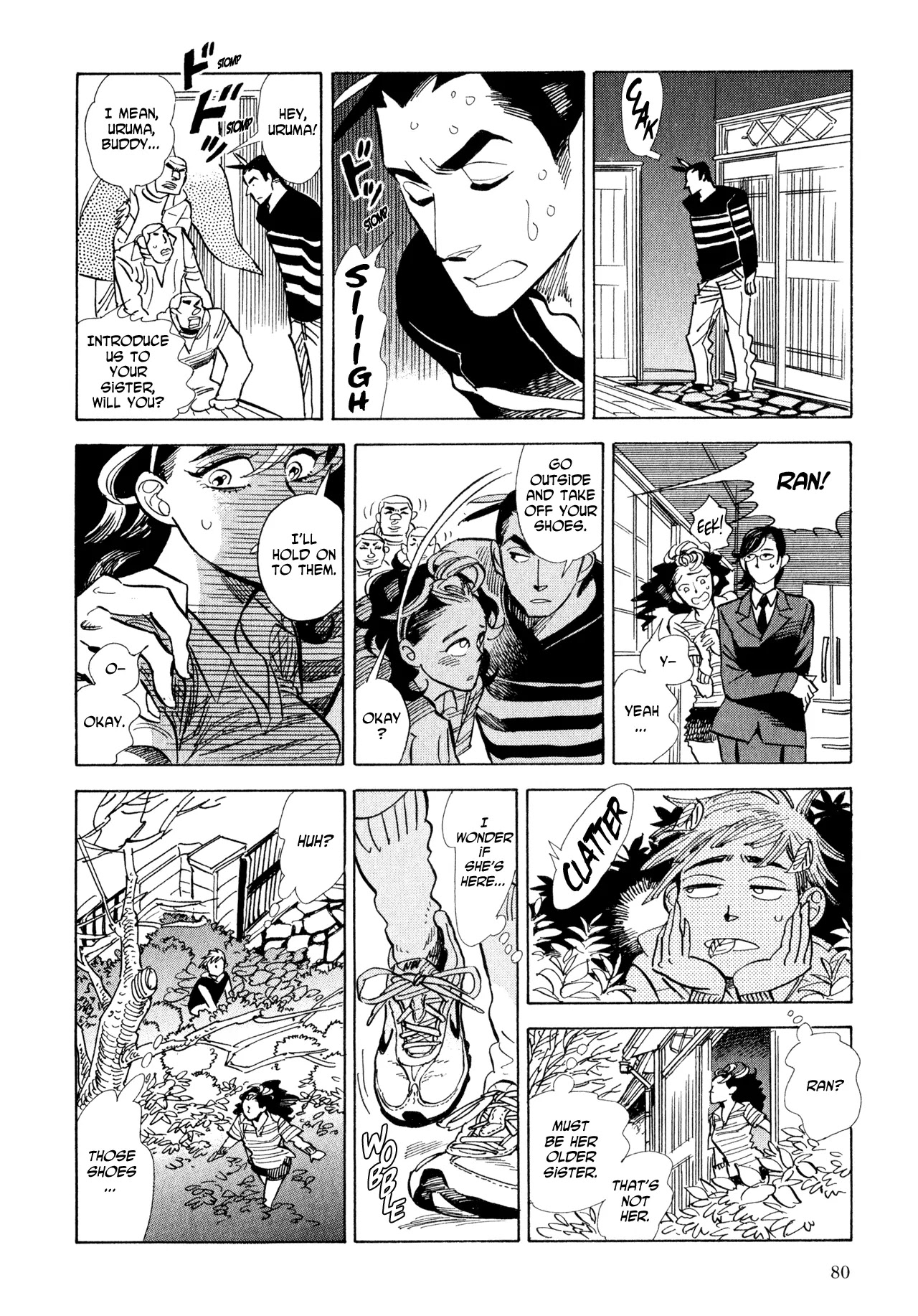 Ran to Haiiro no Sekai Chapter 8 page 46 - Chapter 8: Full House