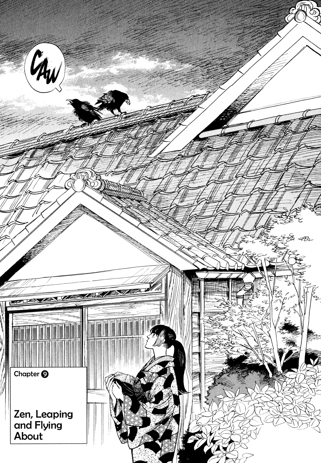 Ran to Haiiro no Sekai Chapter 9 page 1 - Chapter 9: Zen, Leaping and Flying About