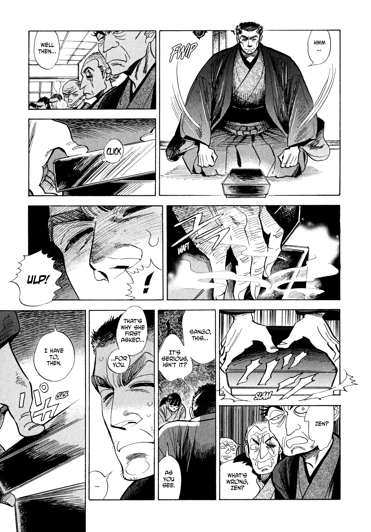Ran to Haiiro no Sekai Chapter 9 page 13 - Chapter 9: Zen, Leaping and Flying About