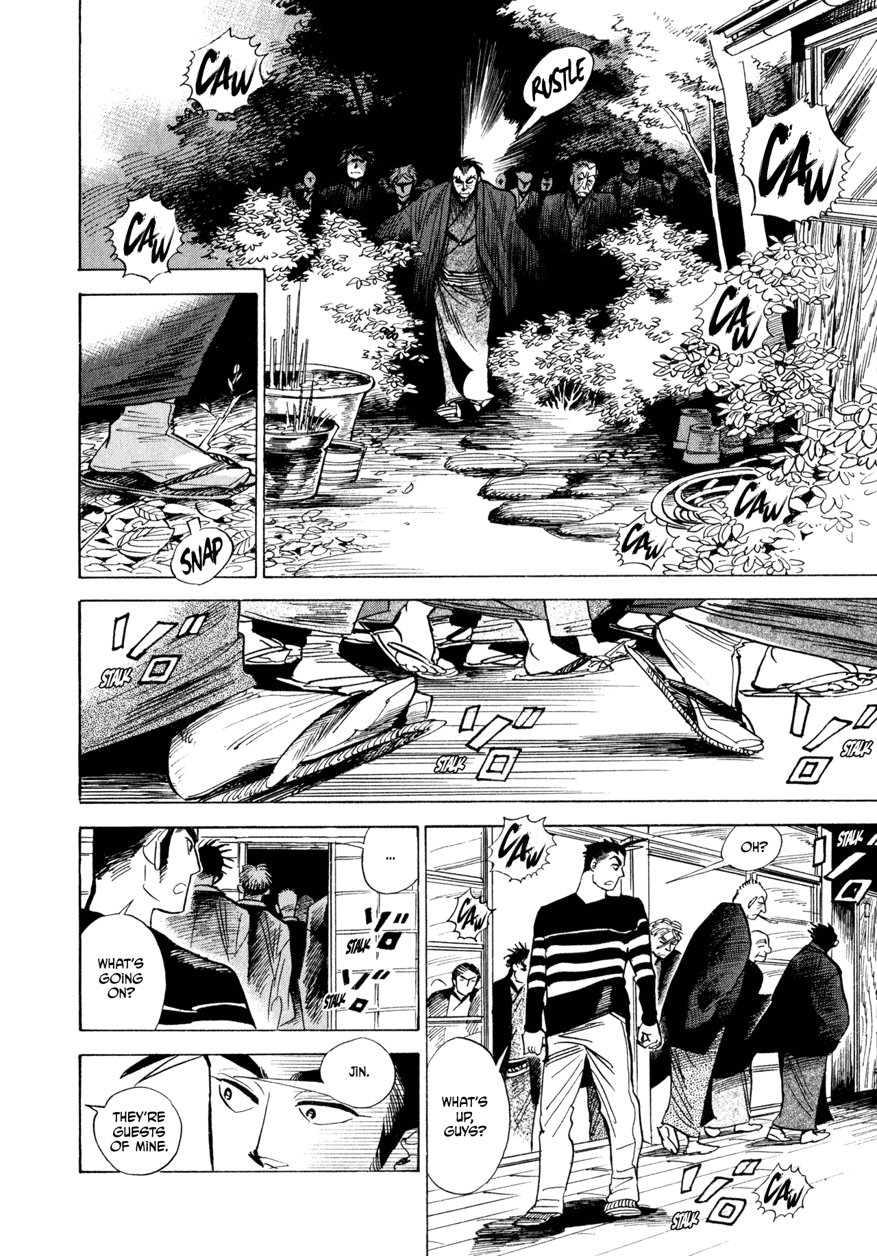 Ran to Haiiro no Sekai Chapter 9 page 4 - Chapter 9: Zen, Leaping and Flying About