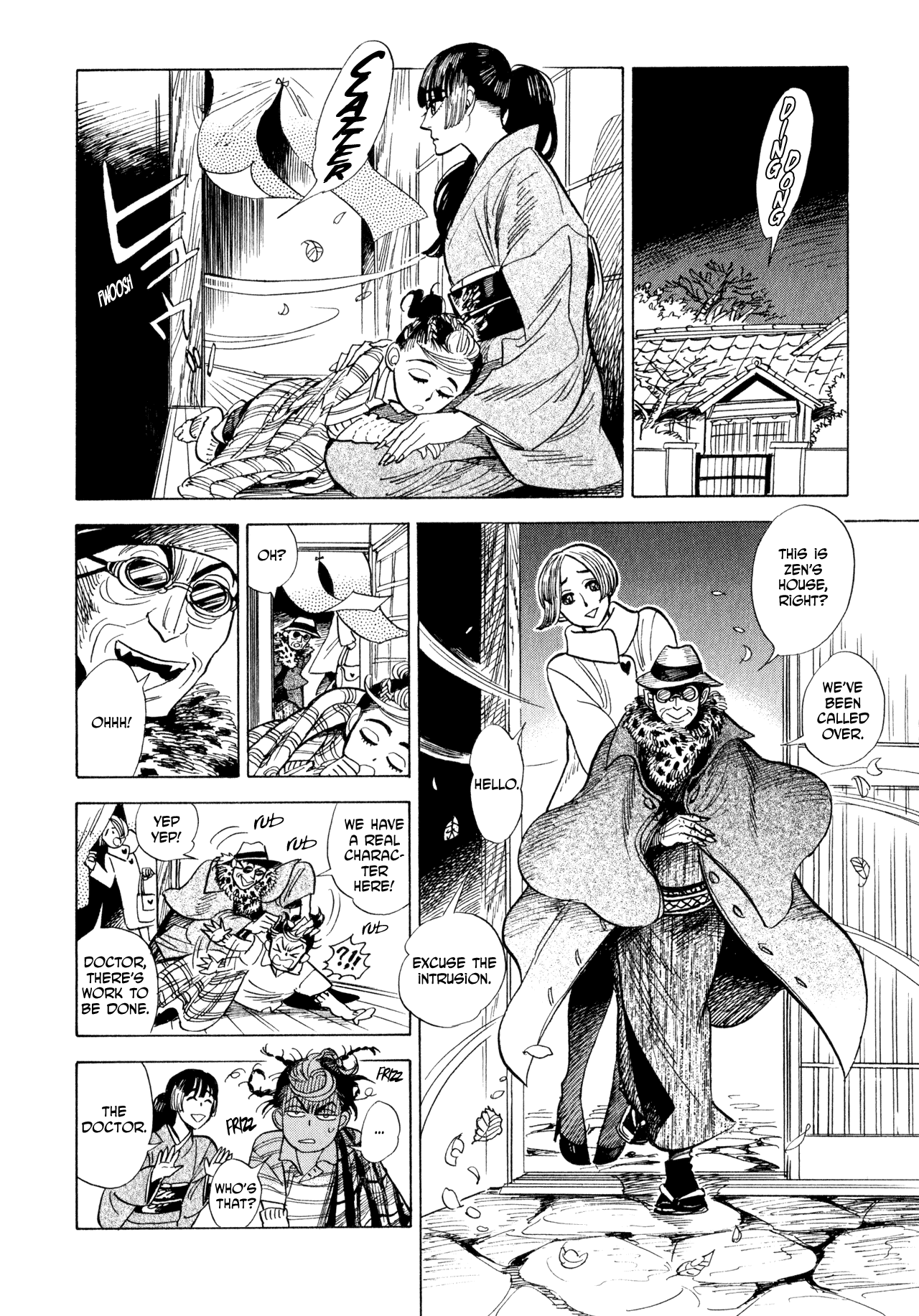 Ran to Haiiro no Sekai Chapter 9 page 40 - Chapter 9: Zen, Leaping and Flying About