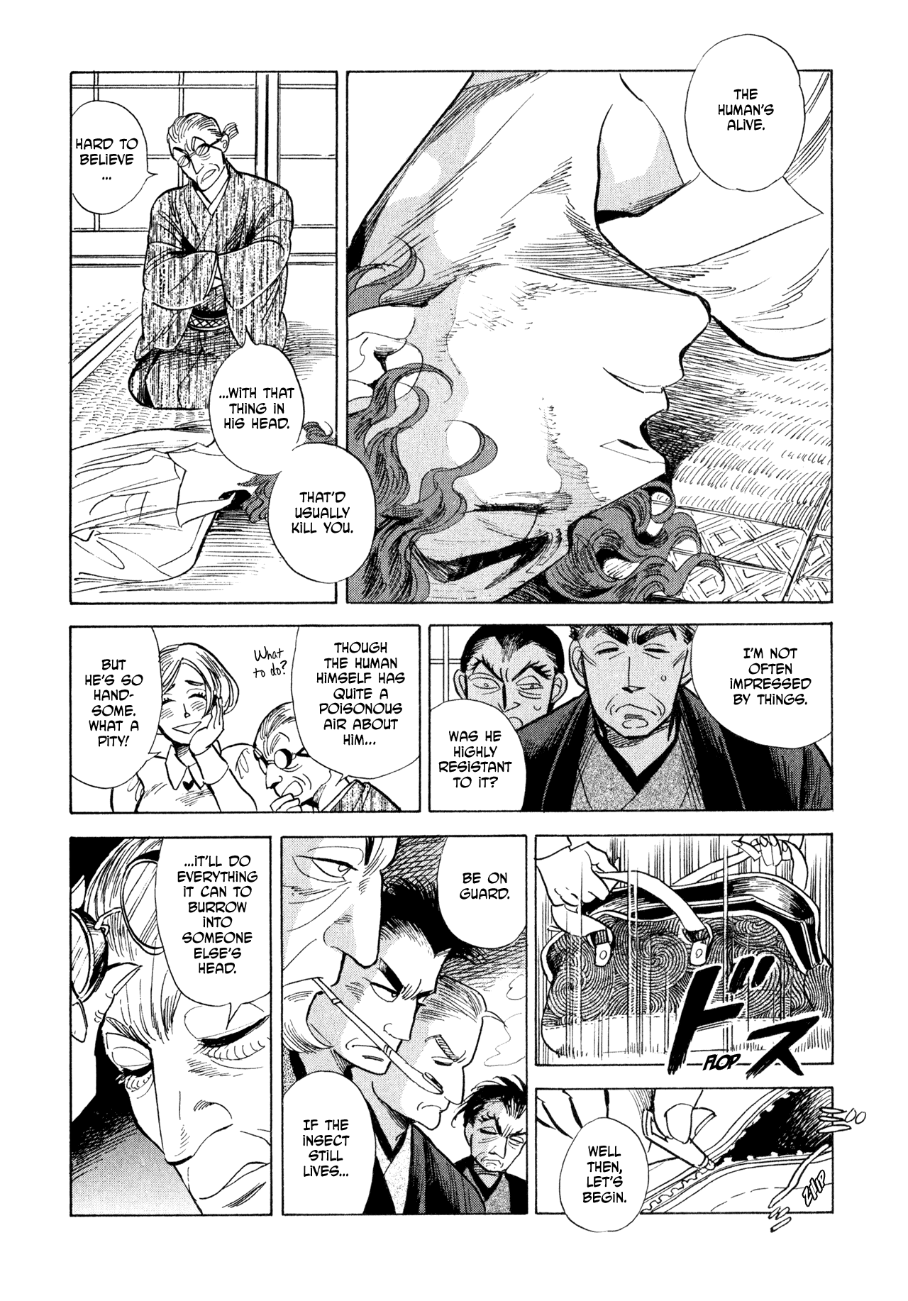 Ran to Haiiro no Sekai Chapter 9 page 42 - Chapter 9: Zen, Leaping and Flying About
