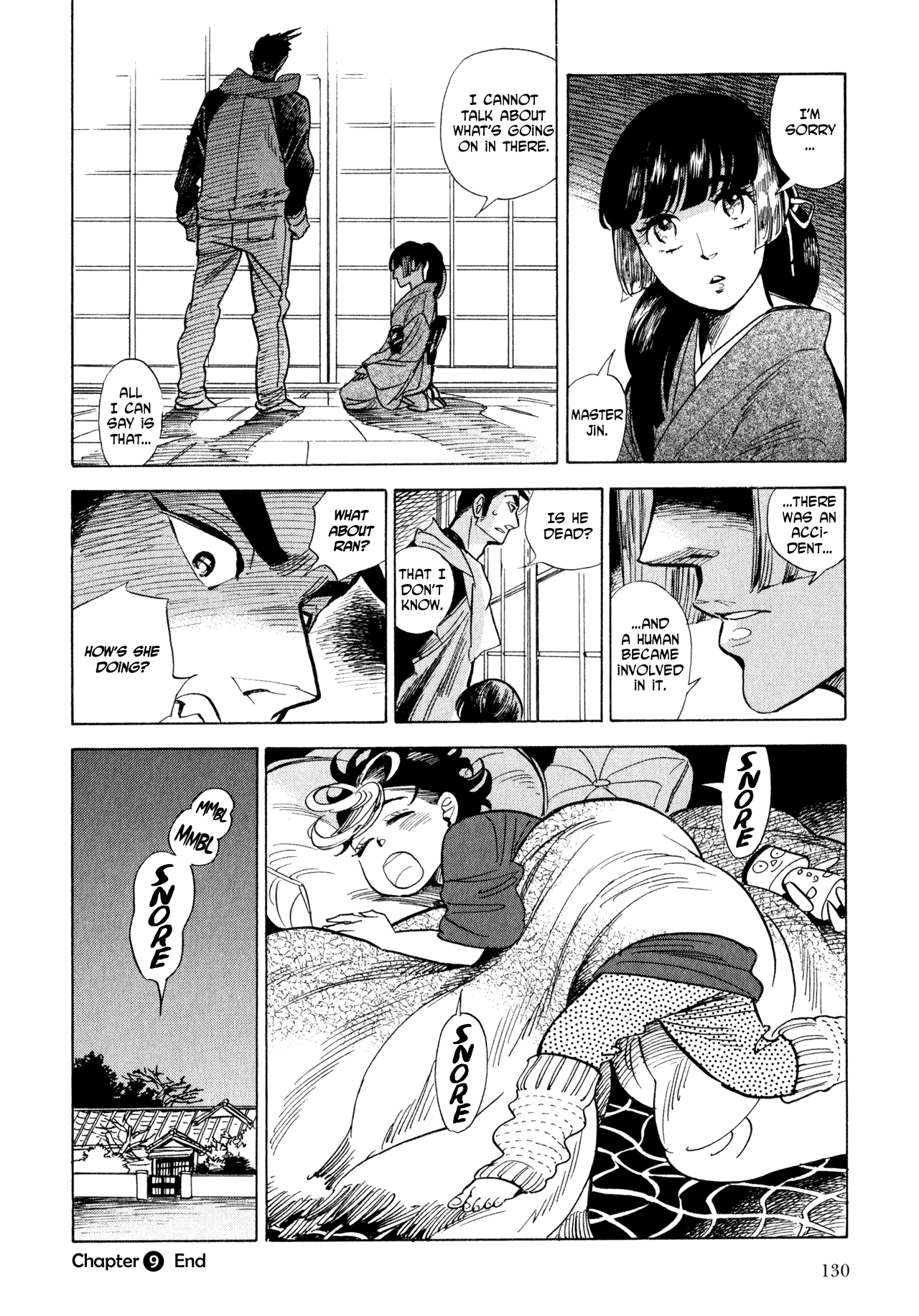 Ran to Haiiro no Sekai Chapter 9 page 44 - Chapter 9: Zen, Leaping and Flying About