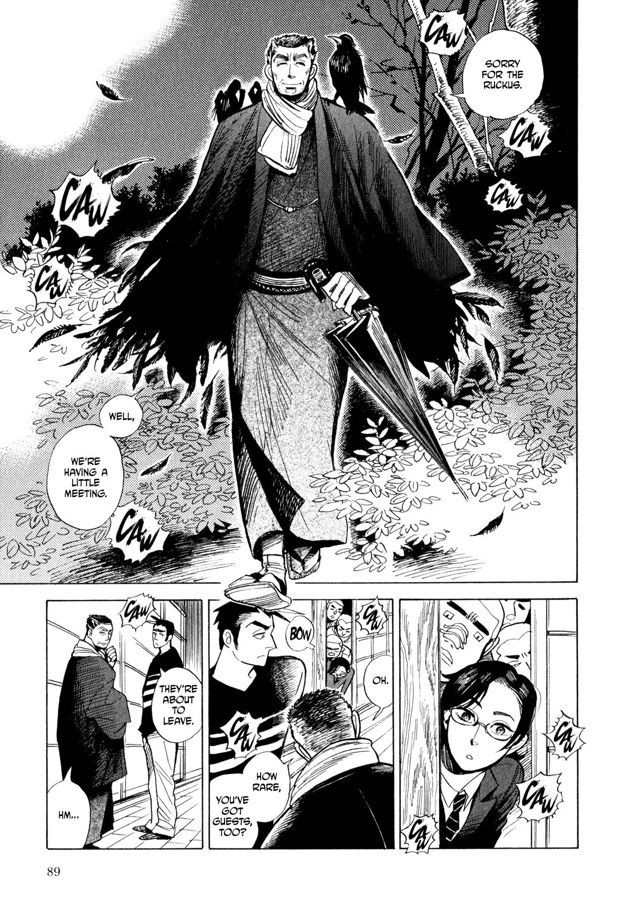Ran to Haiiro no Sekai Chapter 9 page 5 - Chapter 9: Zen, Leaping and Flying About
