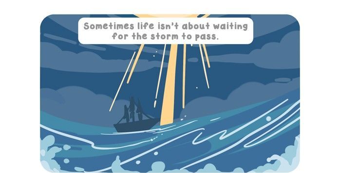 Randomphilia Chapter 112 page 2 - Chapter 112 : The One about Storms