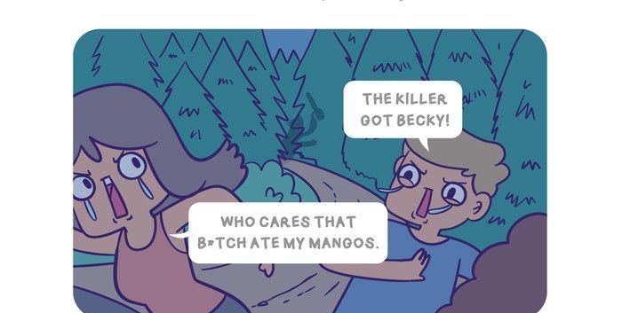 Randomphilia Chapter 130 page 2 - Chapter 130 : The One about Horror Movies
