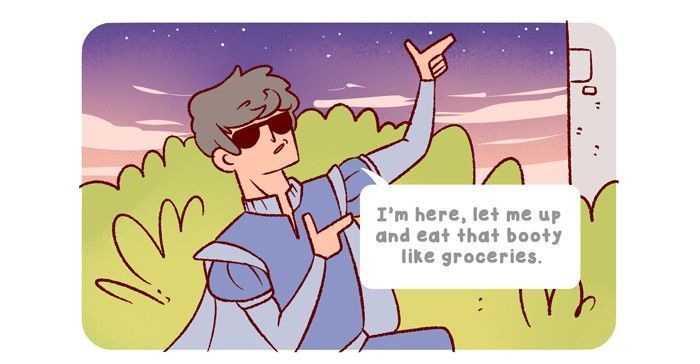 Randomphilia Chapter 97 page 3 - Chapter 97 : The One about Romeo