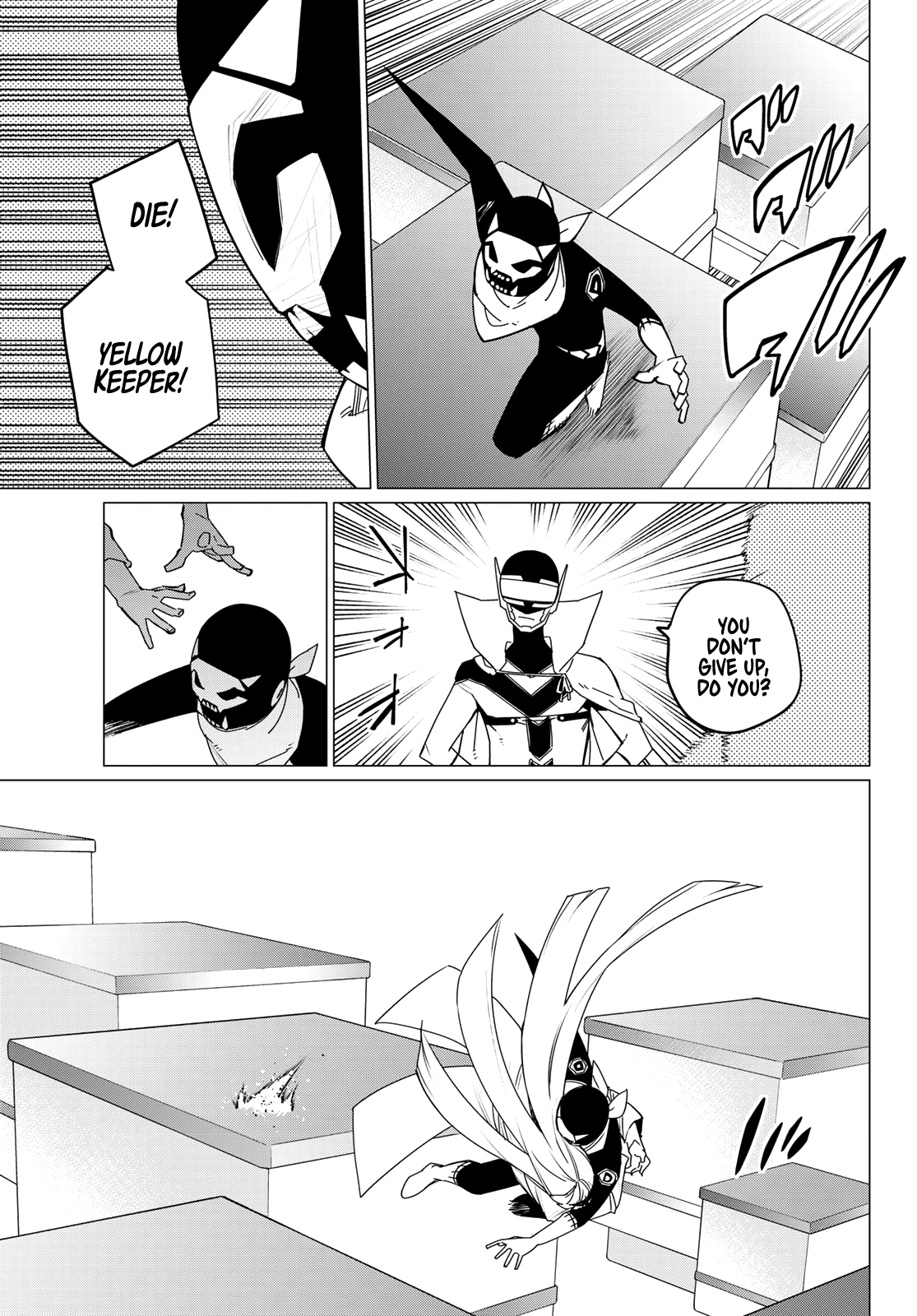 Ranger Reject Chapter 103 page 14 - Chapter 103: Akane Yamabuki, Ages 10, 17, 23
