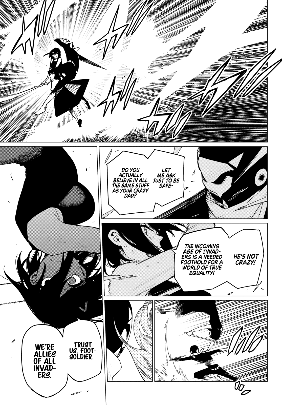Ranger Reject Chapter 105 page 9 - Chapter 105: Three Way Battle, Part 10