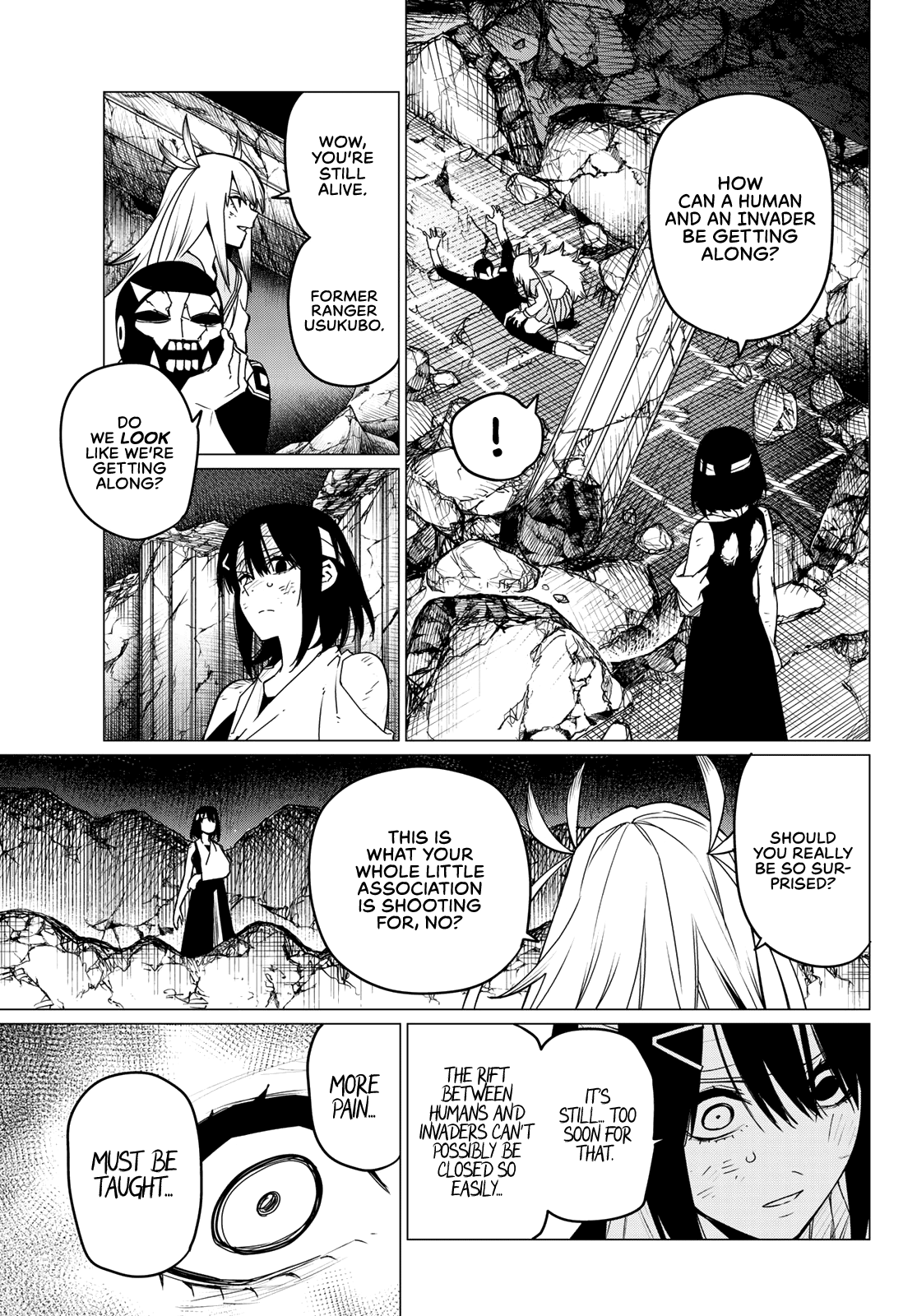 Ranger Reject Chapter 115 page 7 - Chapter 115: Angel Usukubo, Age 4