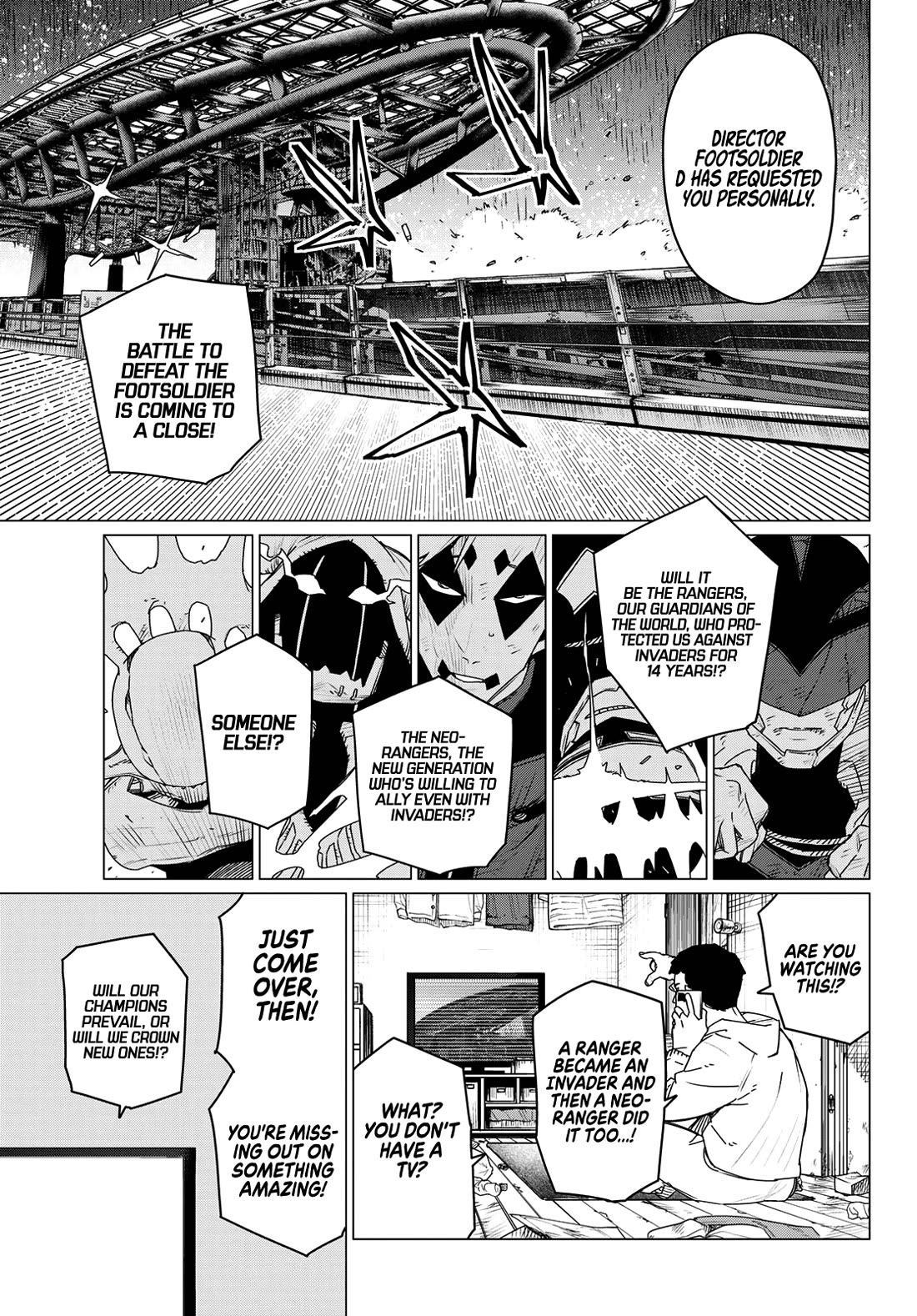Ranger Reject Chapter 154 page 5 - Chapter 154: Footsoldier on the Run, Part 10
