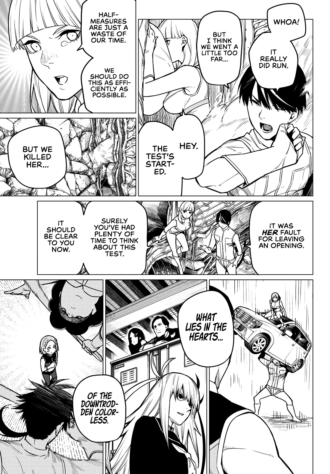 Ranger Reject Chapter 18 page 12 - Chapter 18: The Bailong Exams: Facing the Red Invader
