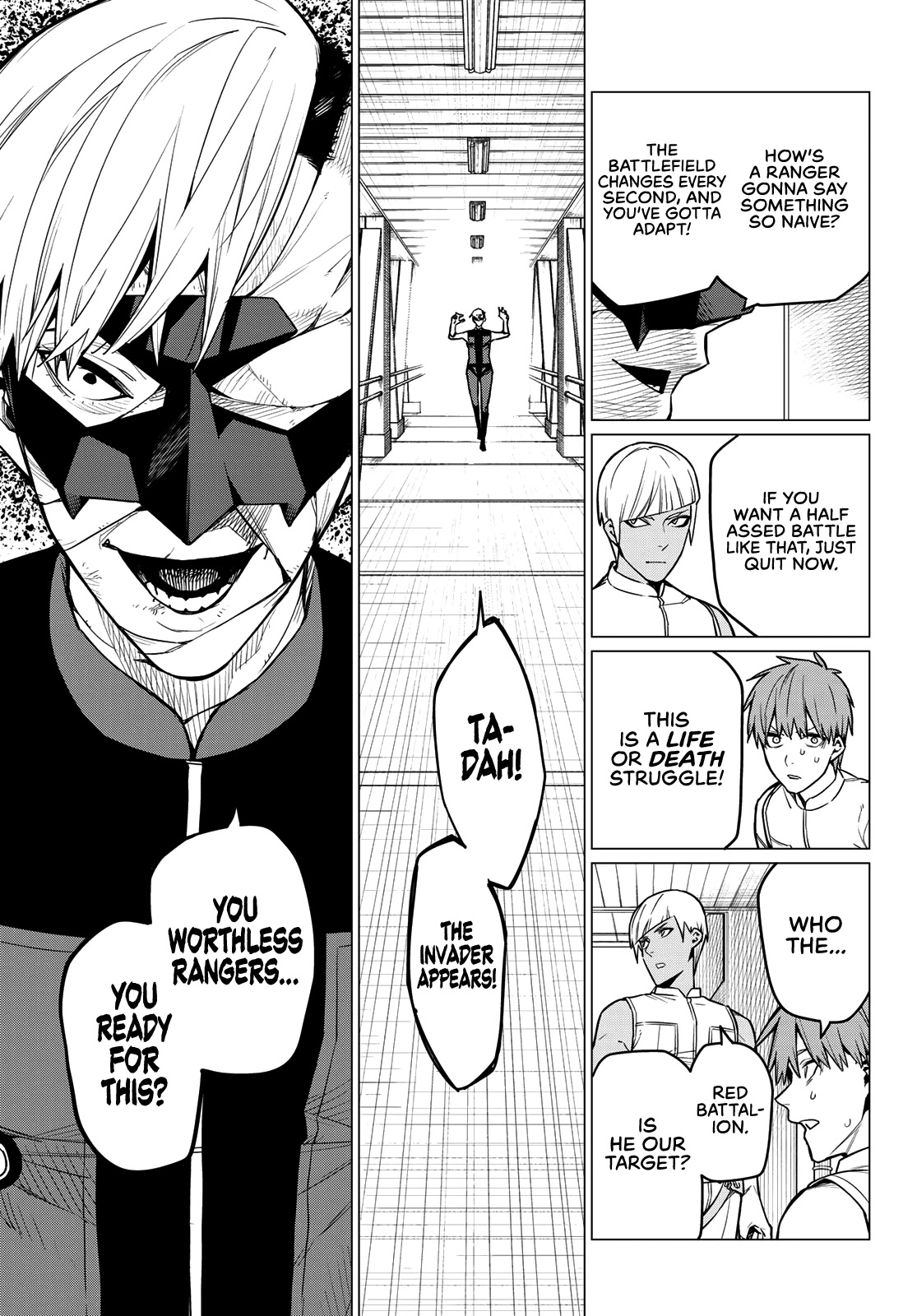 Ranger Reject Chapter 18 page 14 - Chapter 18: The Bailong Exams: Facing the Red Invader
