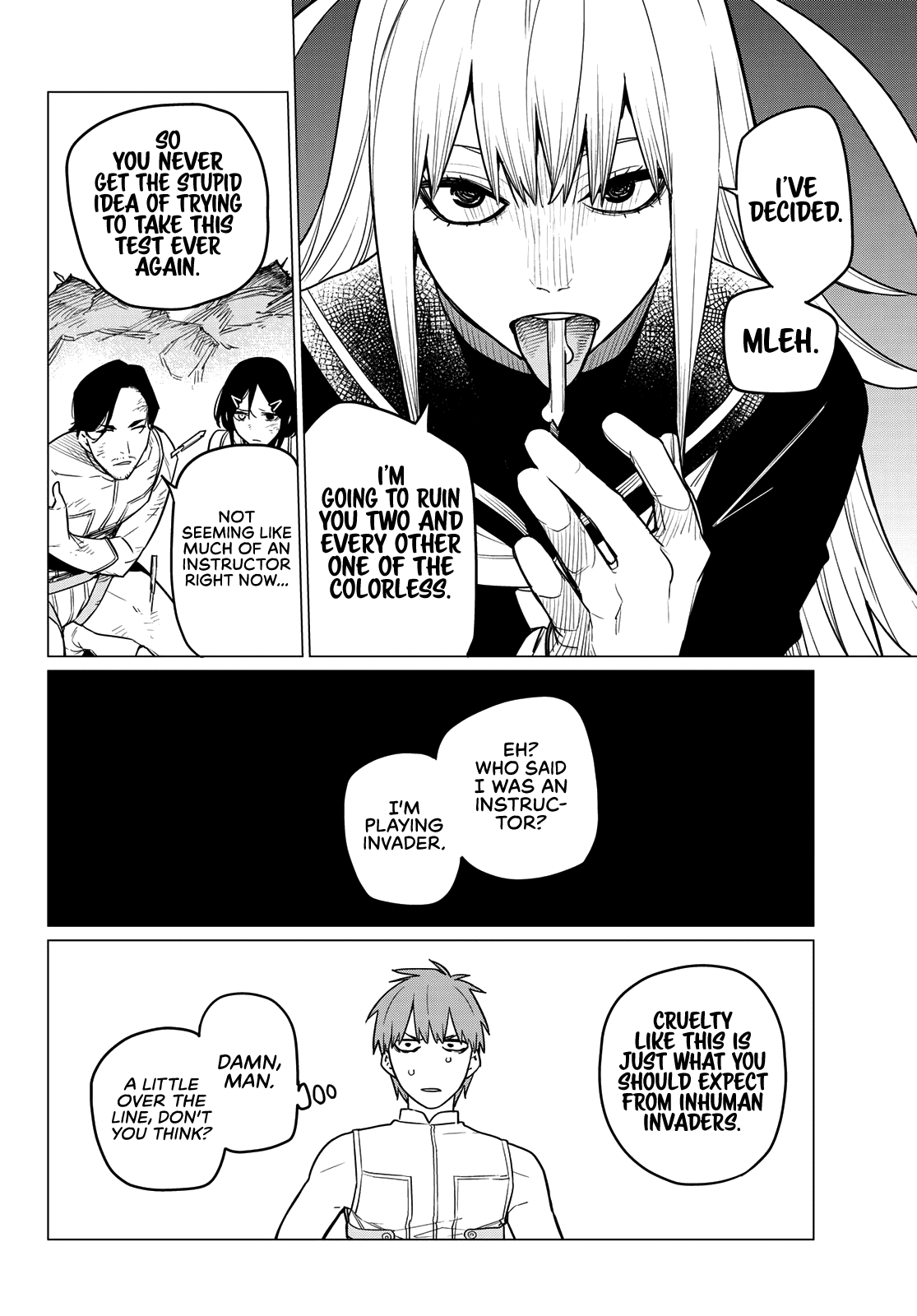 Ranger Reject Chapter 18 page 21 - Chapter 18: The Bailong Exams: Facing the Red Invader