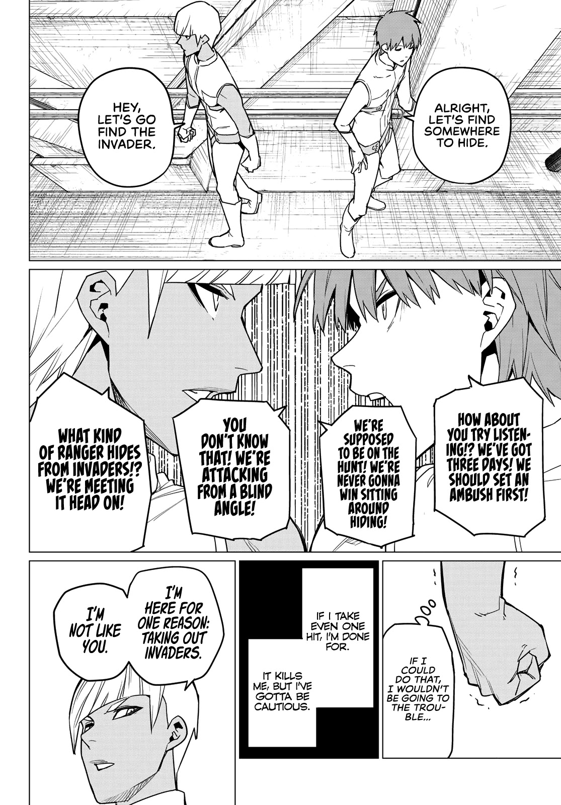 Ranger Reject Chapter 18 page 5 - Chapter 18: The Bailong Exams: Facing the Red Invader