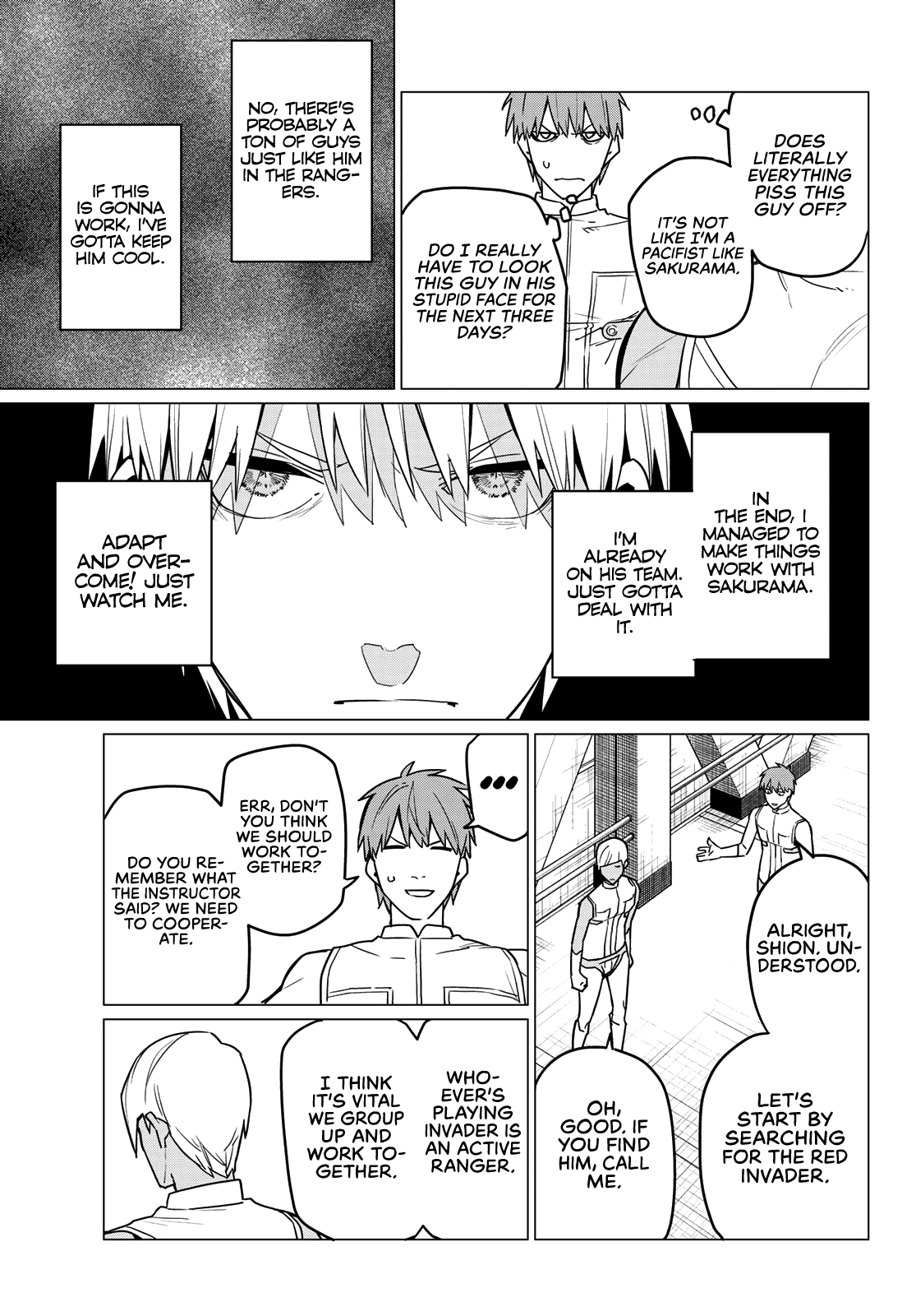 Ranger Reject Chapter 18 page 6 - Chapter 18: The Bailong Exams: Facing the Red Invader